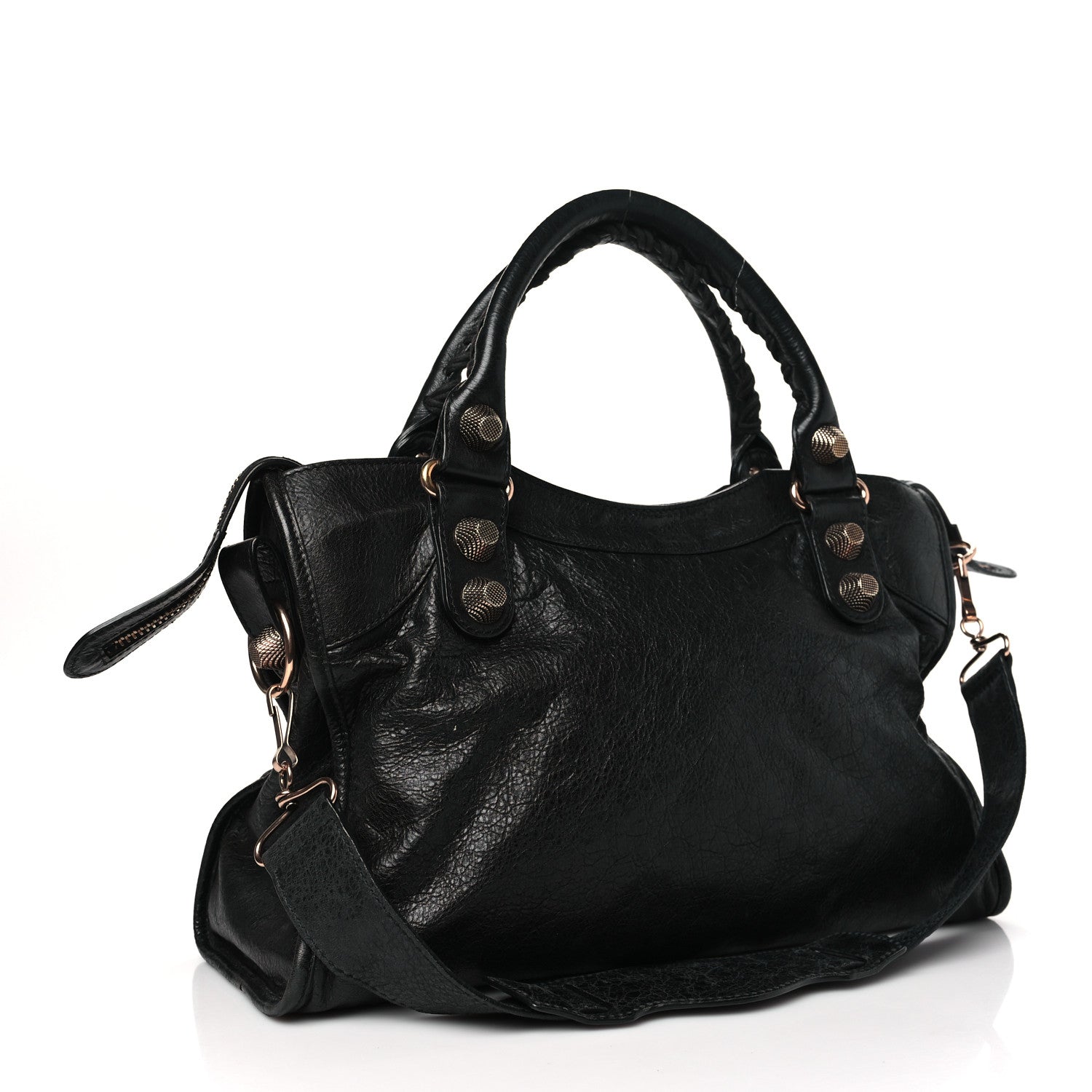 Balenciaga Agneau Giant 21 Rose Gold Hardware City Anthracite 4 of 10