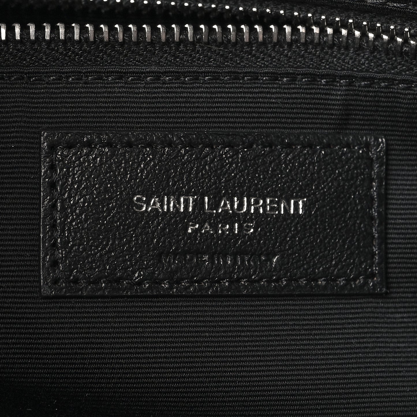 Patent Sac Homme Shoulder Bag Black