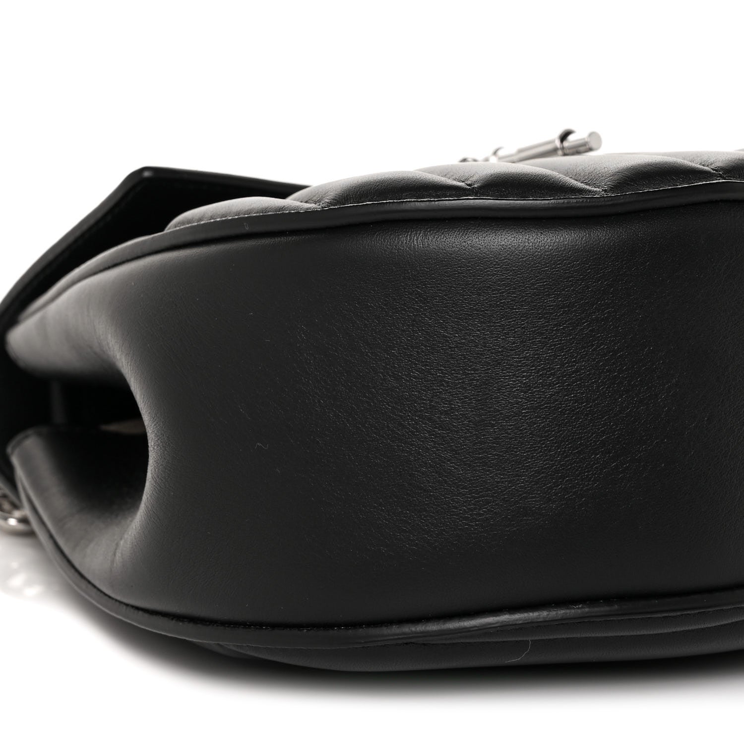 Chloe Calfskin Quilted Mini Drew Bijou Shoulder Bag Black 6 of 7