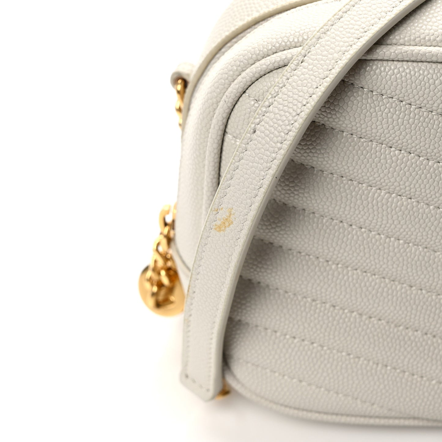 Grain De Poudre Matelasse Monogram Mini Lou Camera Bag Granite