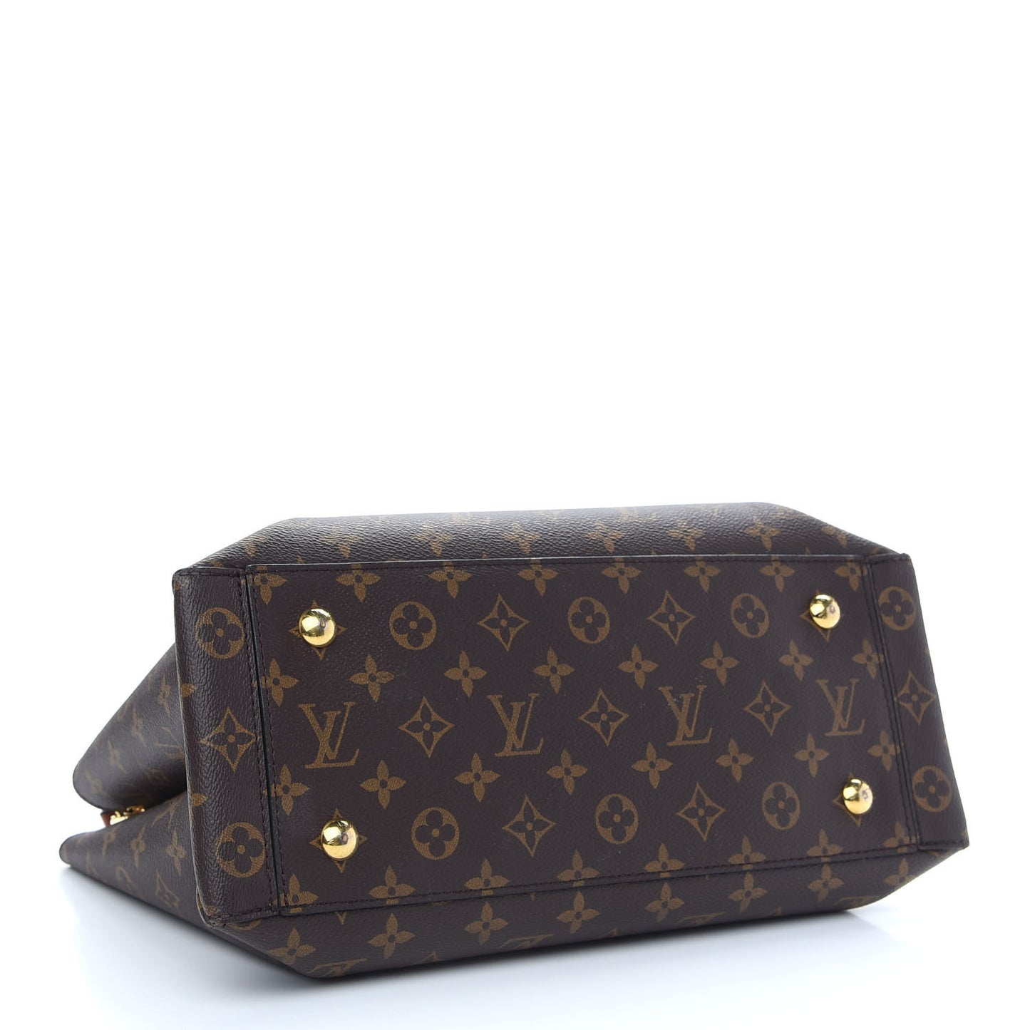 Monogram Flower Tote Caramel