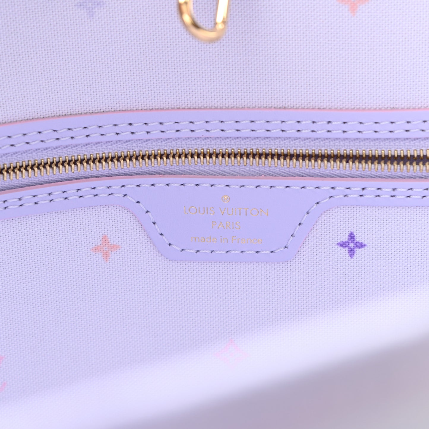 Monogram Giant Spring In The City Neverfull MM Sunrise Pastel