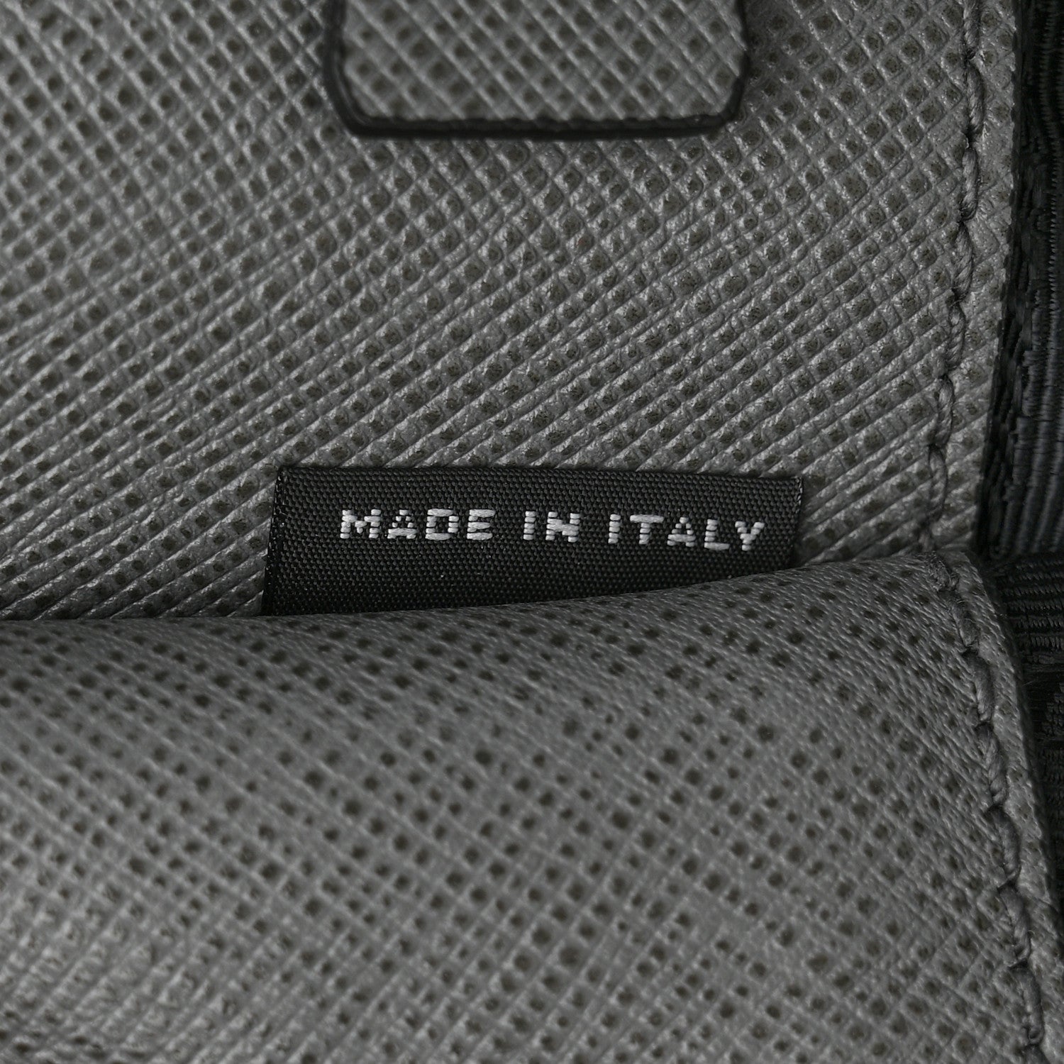 Prada Saffiano Travel Shopping Tote Mercurio 7 of 13