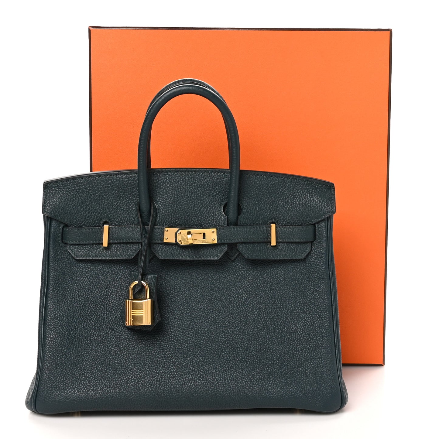 Togo Birkin 25 Vert Cypress