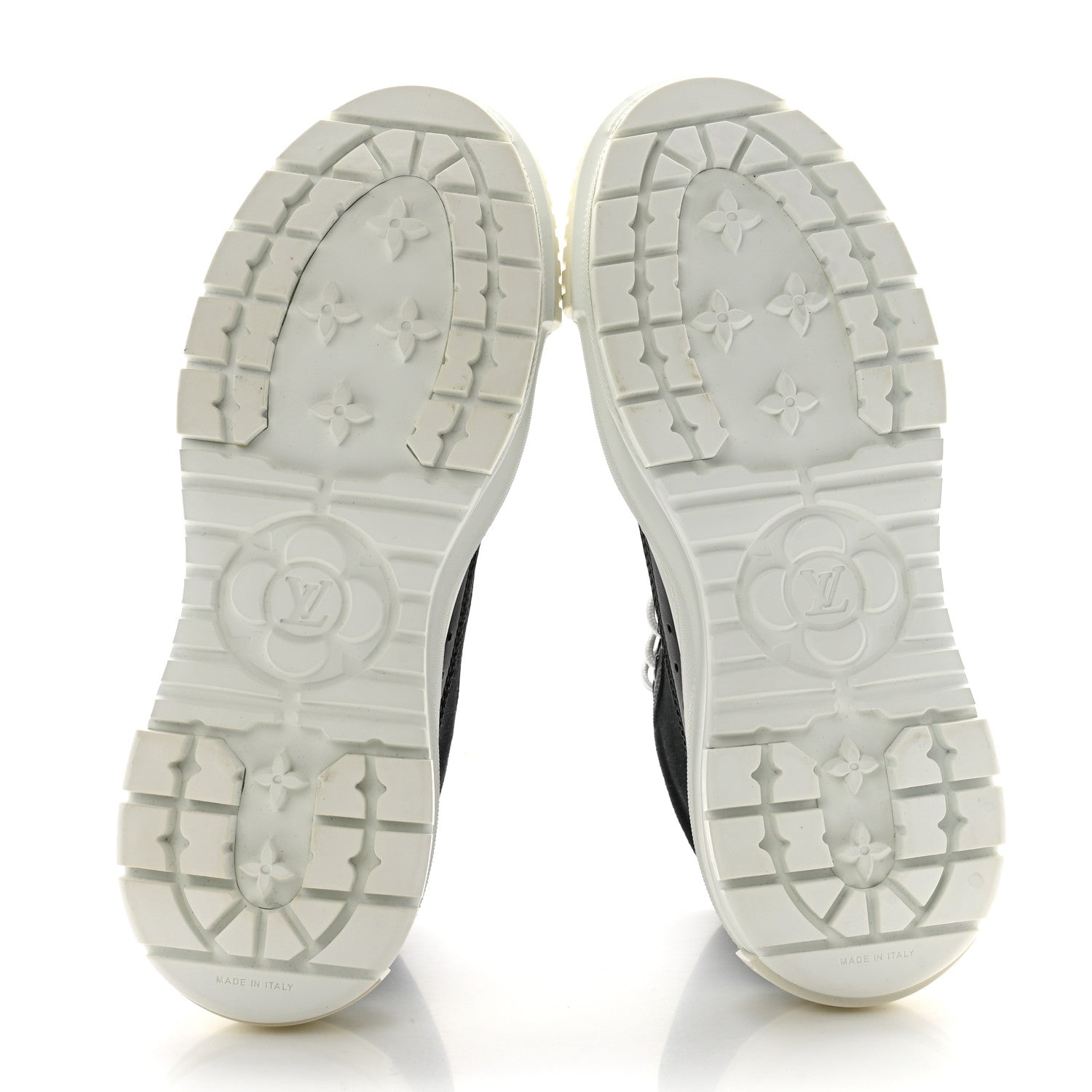 Louis Vuitton Canvas LV Squad Sneaker Boots 38.5 Black 5 of 9