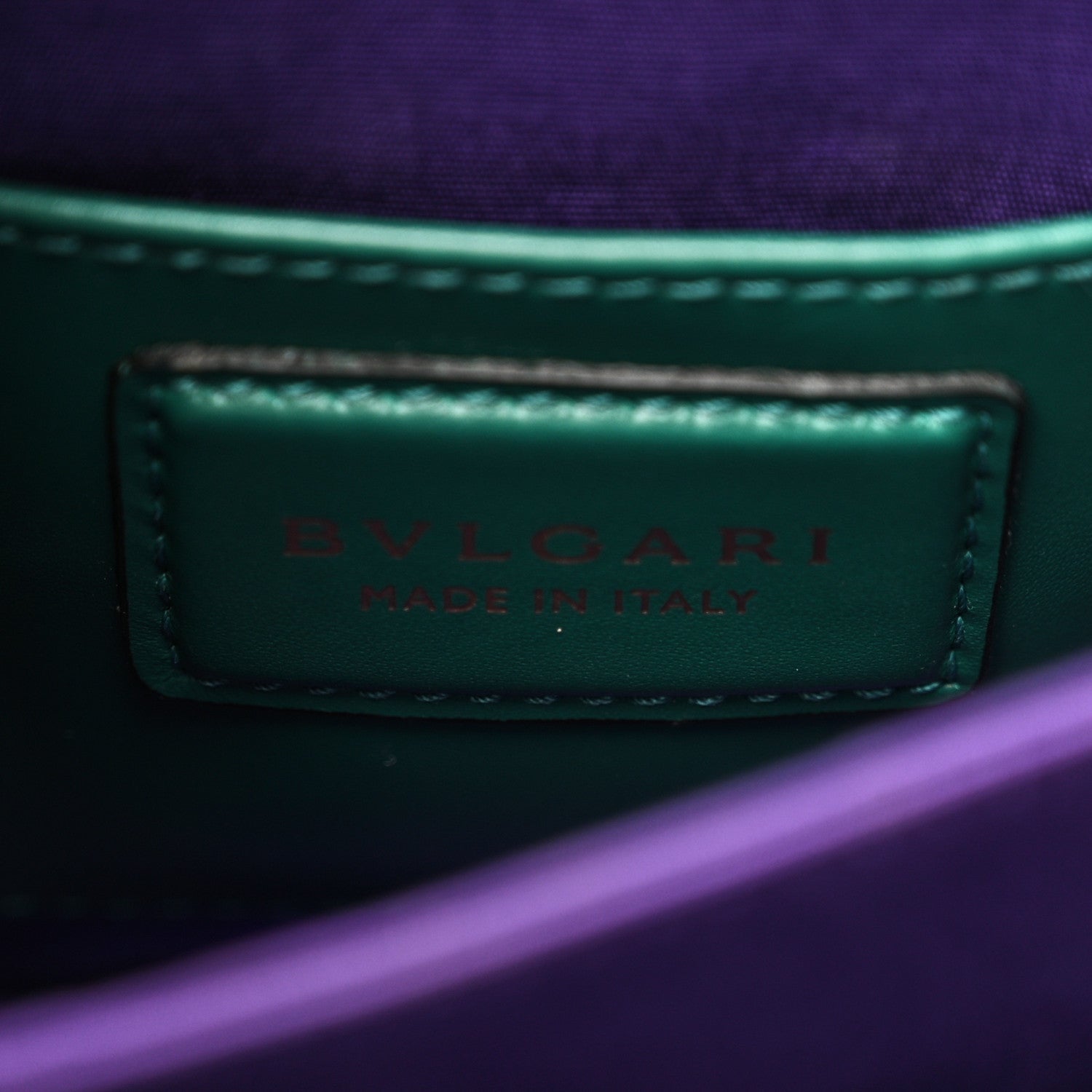 Bulgari Calfskin Serpenti Forever Top Handle Emerald Green 7 of 10