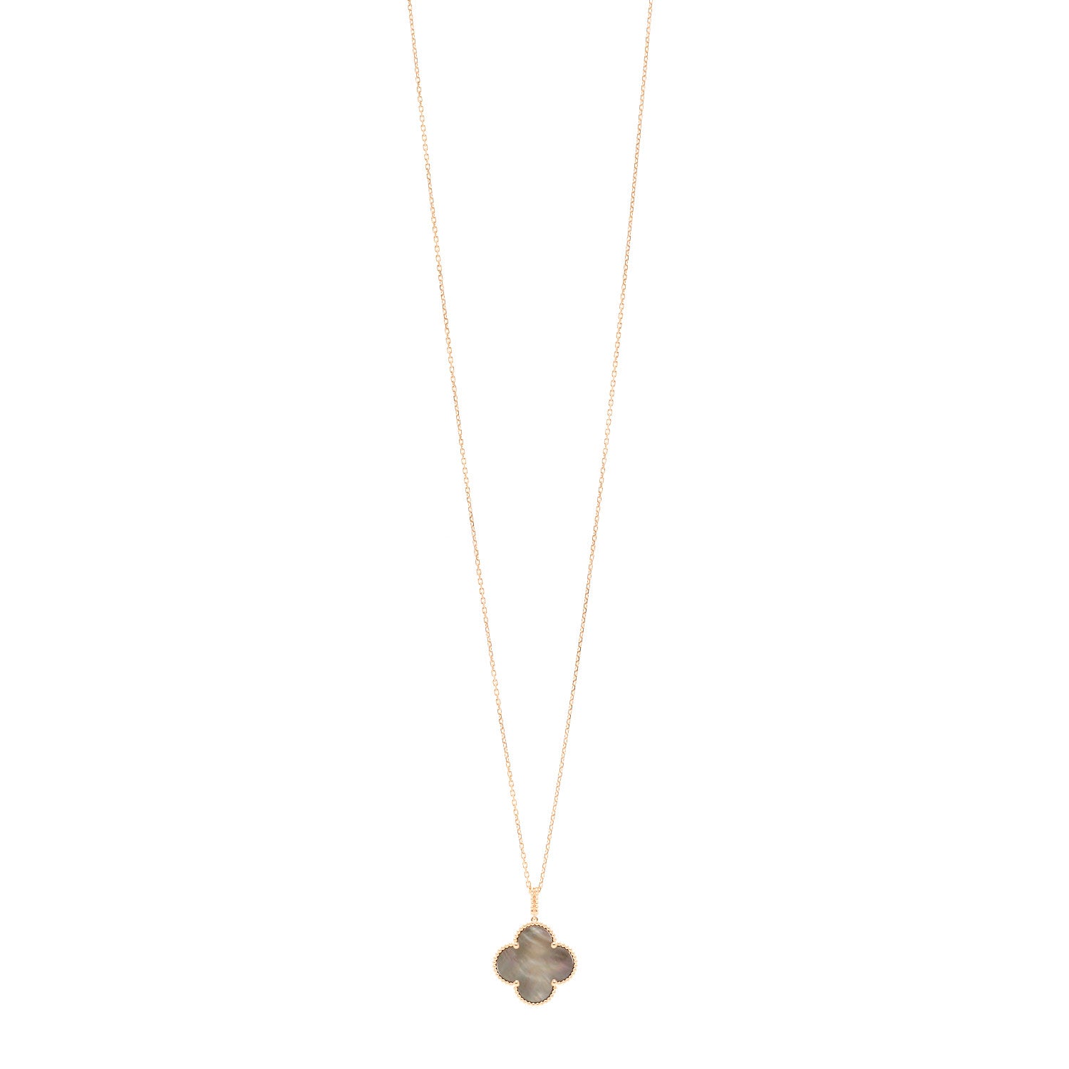 Van Cleef & Arpels 18K Rose Gold Gray Mother of Pearl Magic
