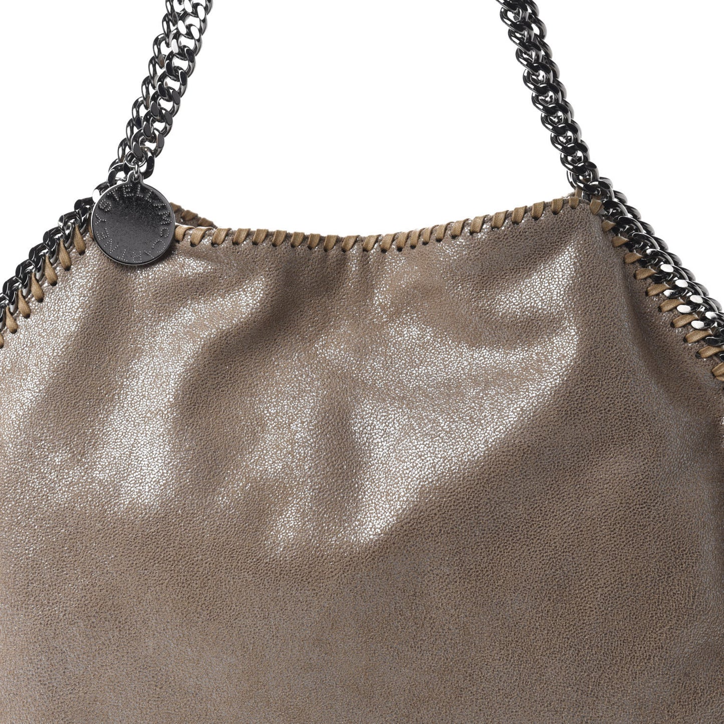 Shaggy Deer Falabella Tote Taupe