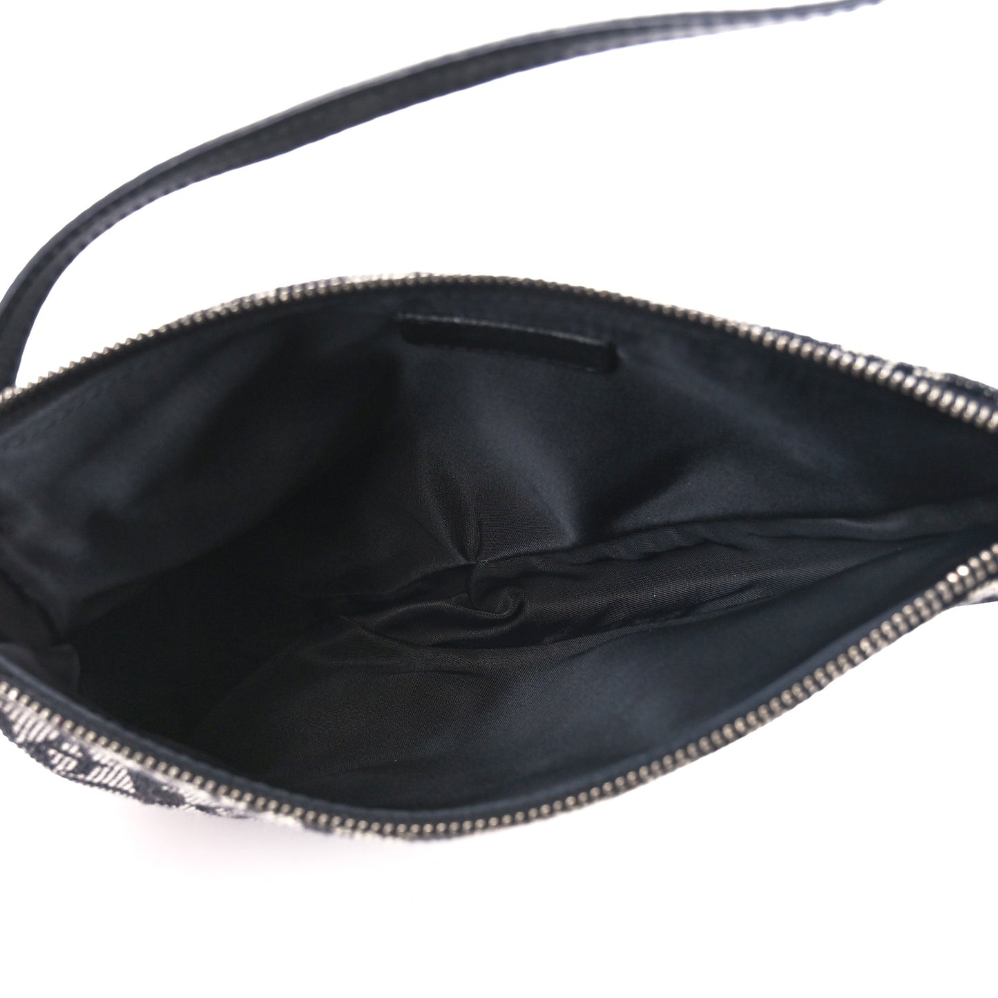 Monogram Mini Saddle Pochette Black