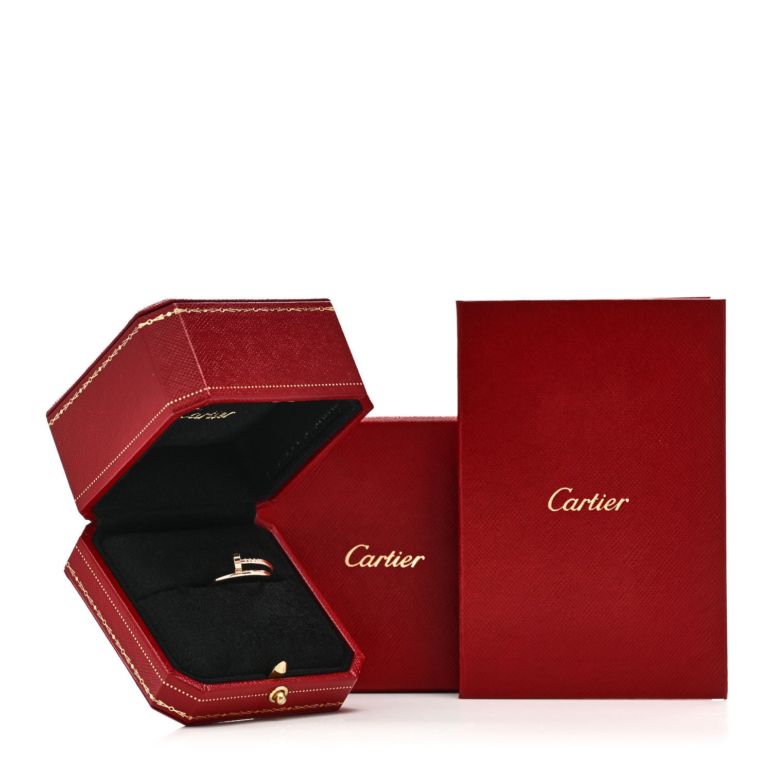 Cartier 18K Pink Gold Small Juste Un Clou Ring 55 7.25 5 of 5