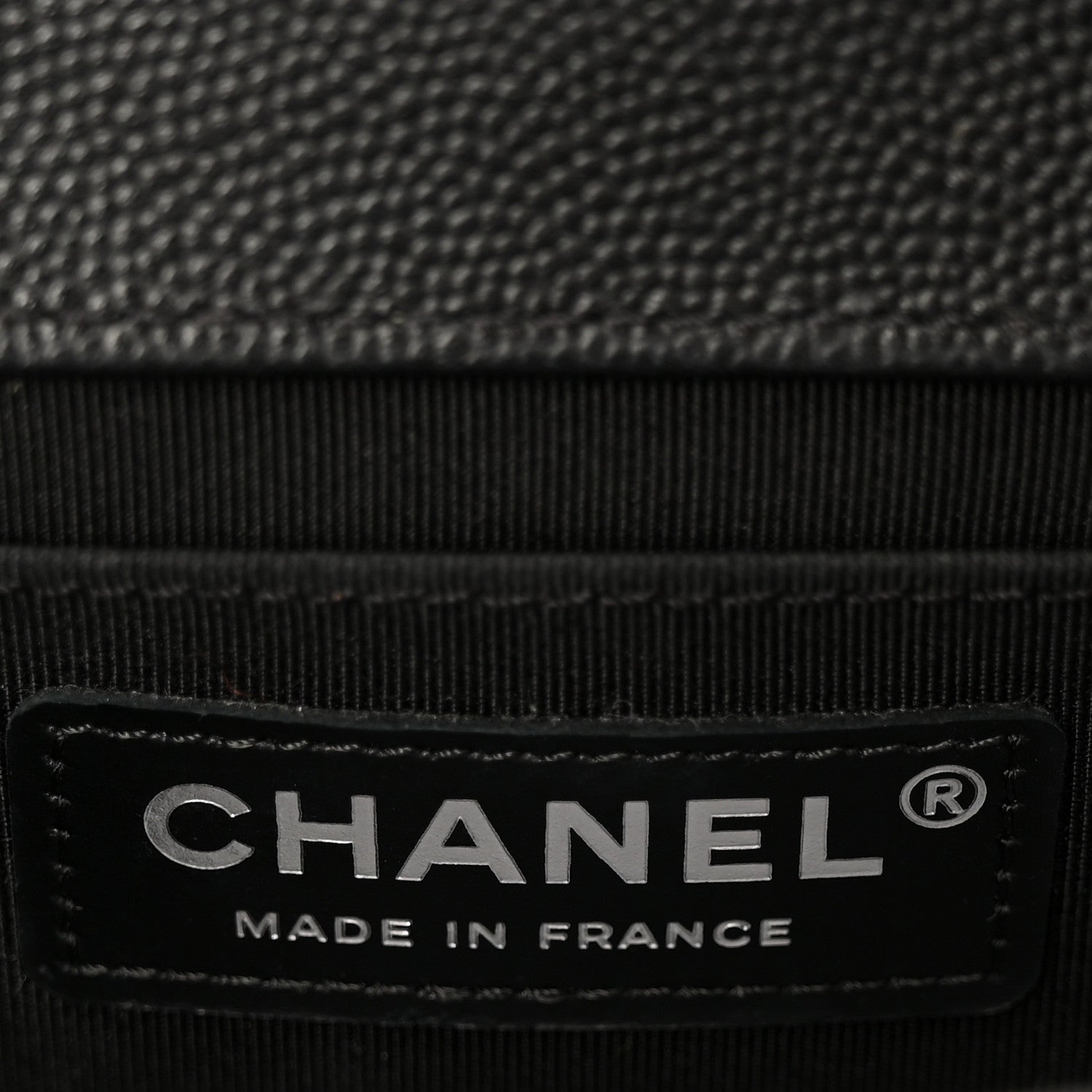 Chanel Caviar Quilted Medium Boy Flap Black 6 of 10