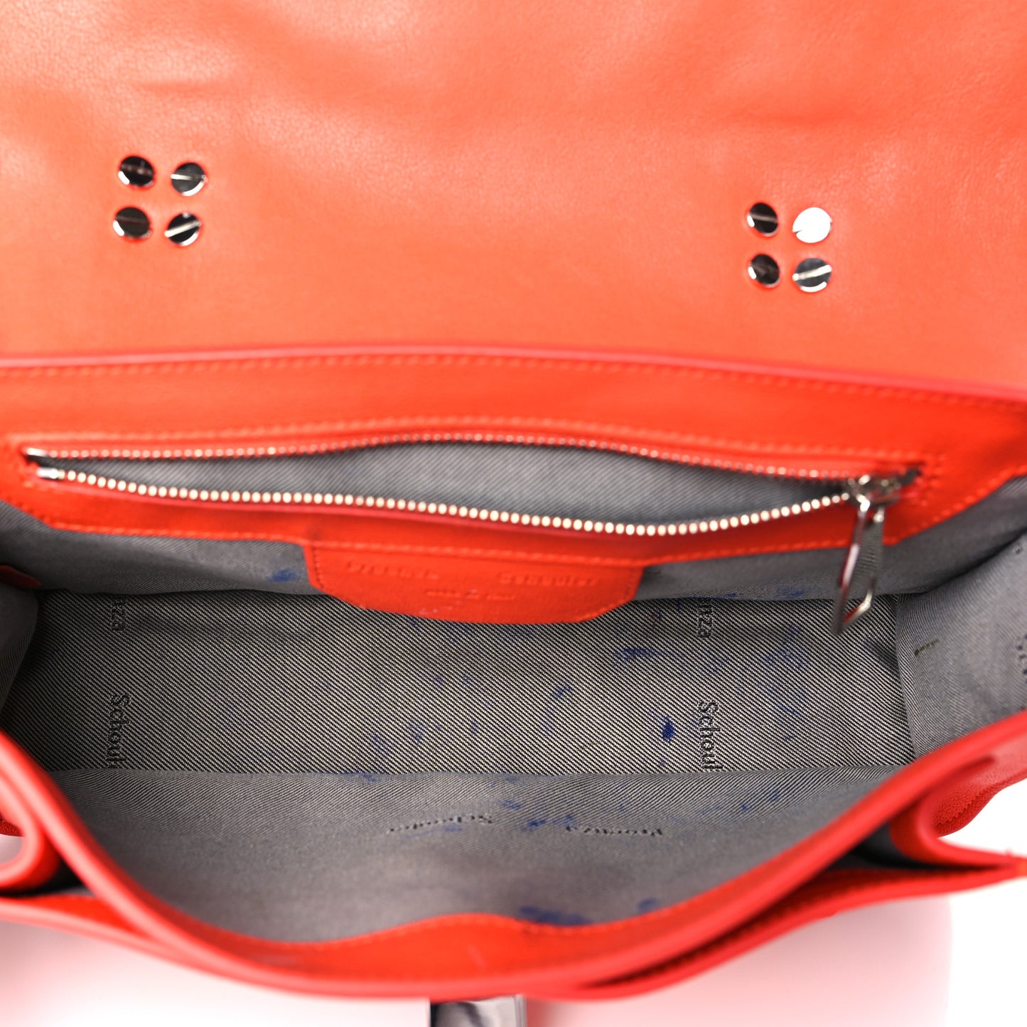 Lambskin Tiny PS1 Satchel Orange Pepper