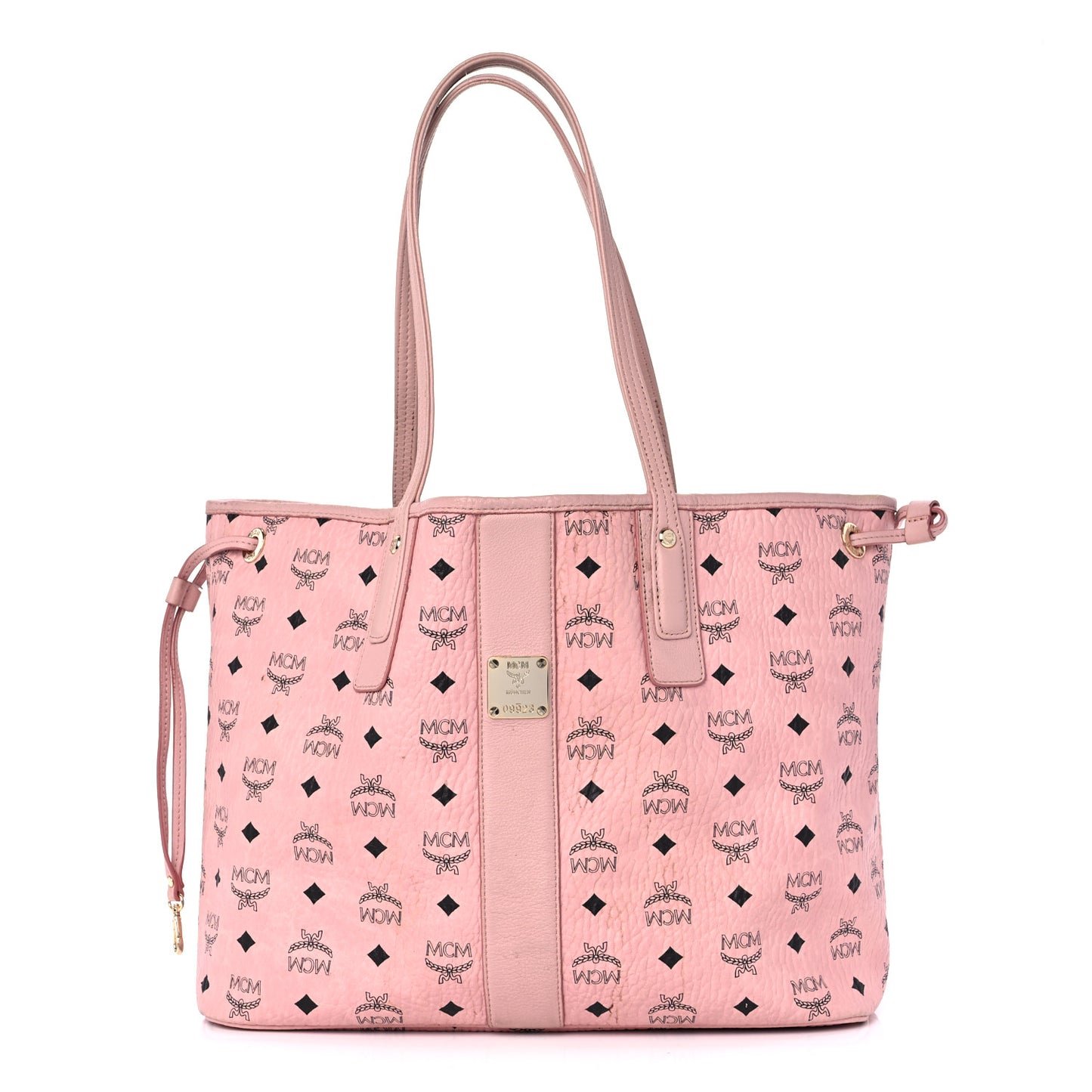 Visetos Medium Liz Reversible Shopper Tote Soft Pink