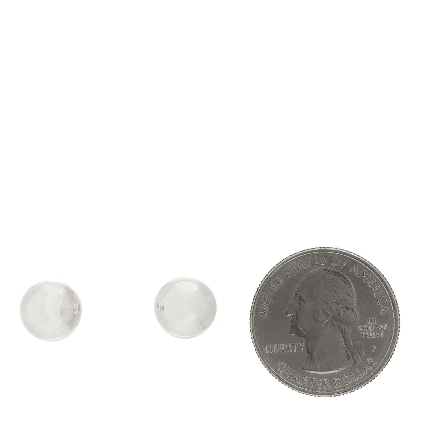 Sterling Silver 10mm HardWear Ball Earrings