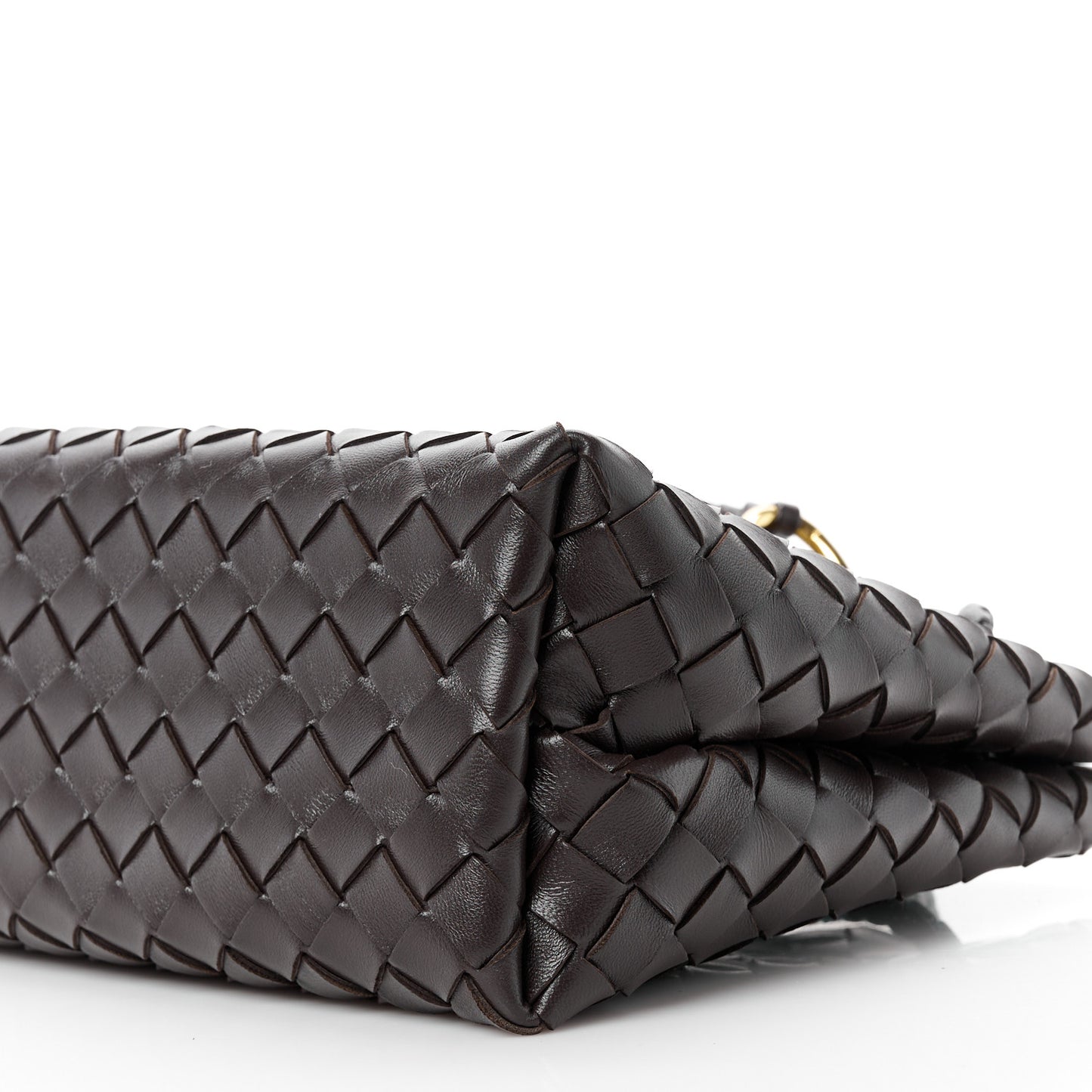 Nappa Intrecciato Small Andiamo Shoulder Bag Fondant