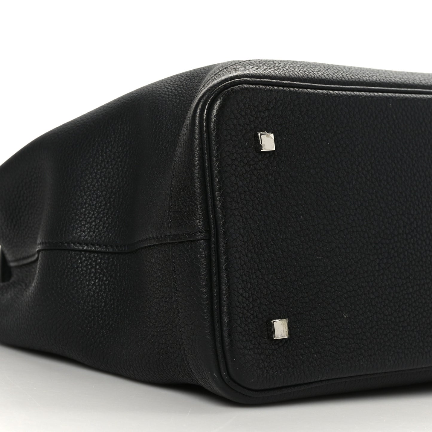 Taurillon Blush Calfskin Gabby MM Black
