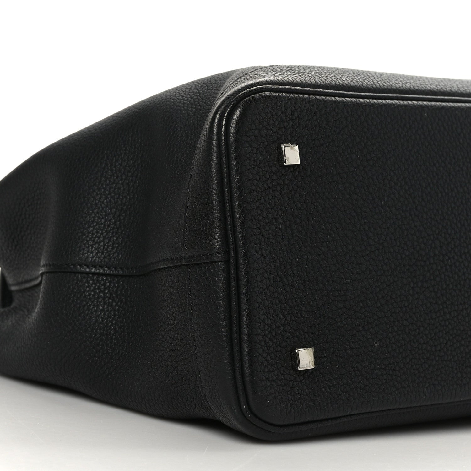 Moynat Taurillon Blush Calfskin Gabby MM Black 9 of 11