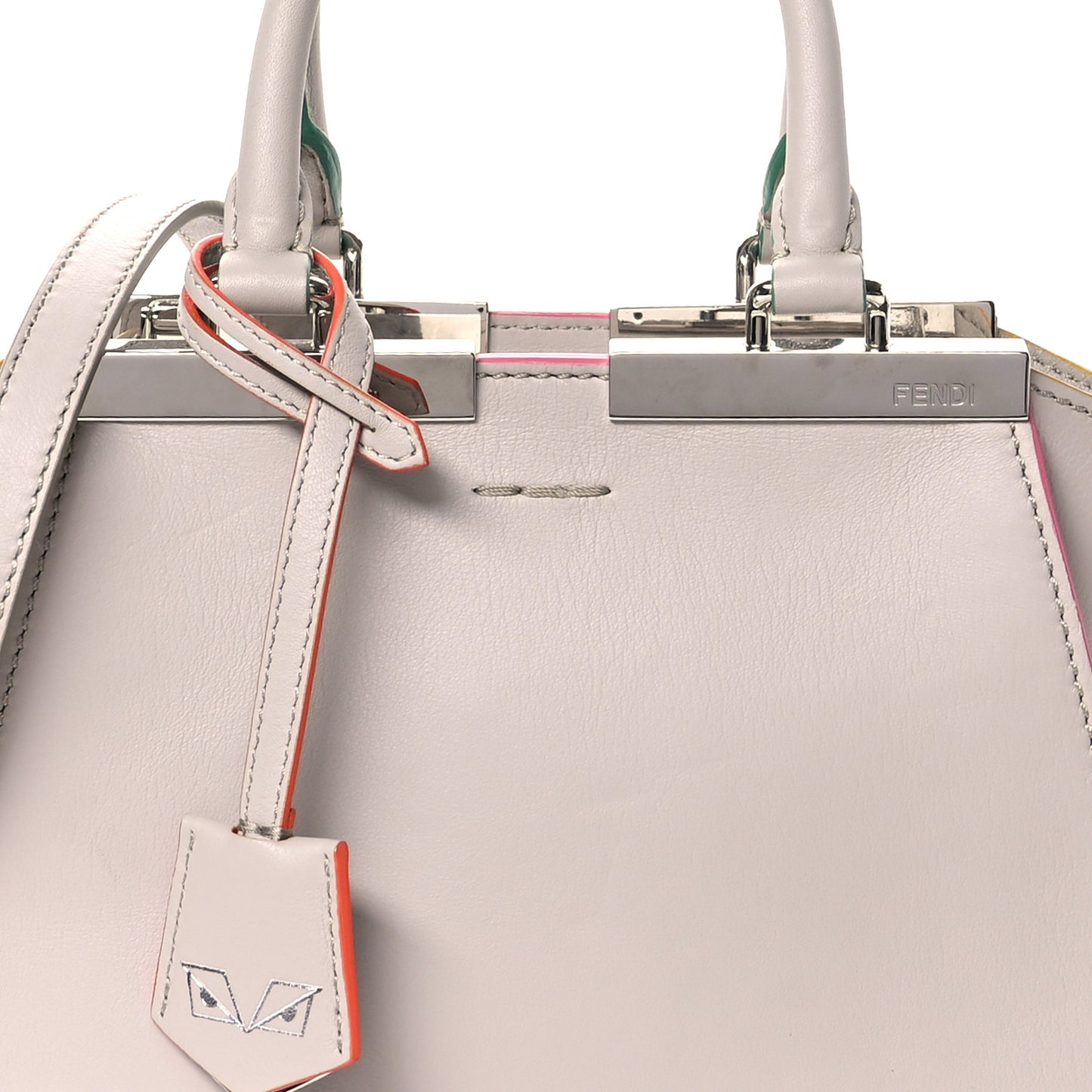 Vitello Dolce Mini 3Jours Tote Grigio Polvere