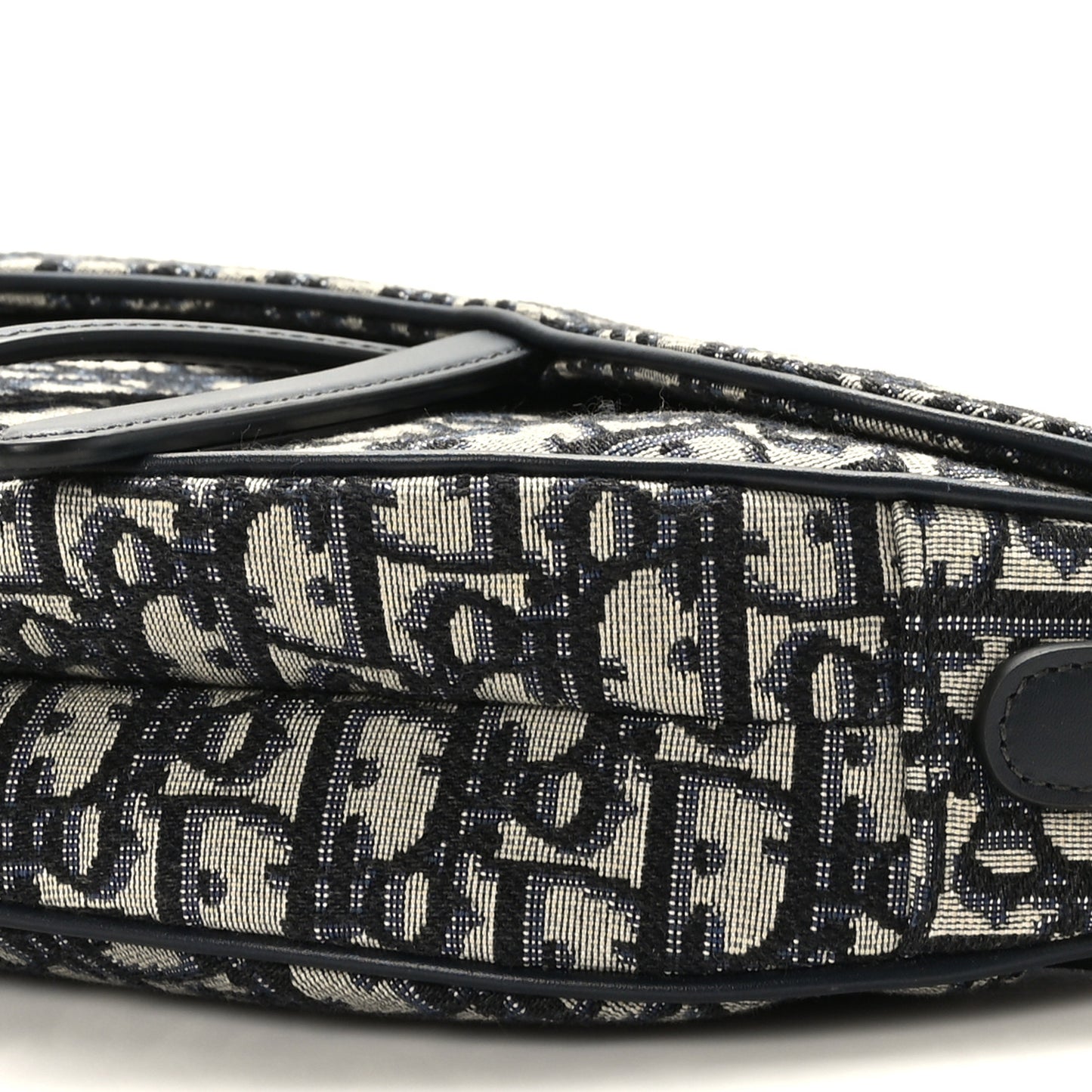 Oblique Saddle Bag Blue