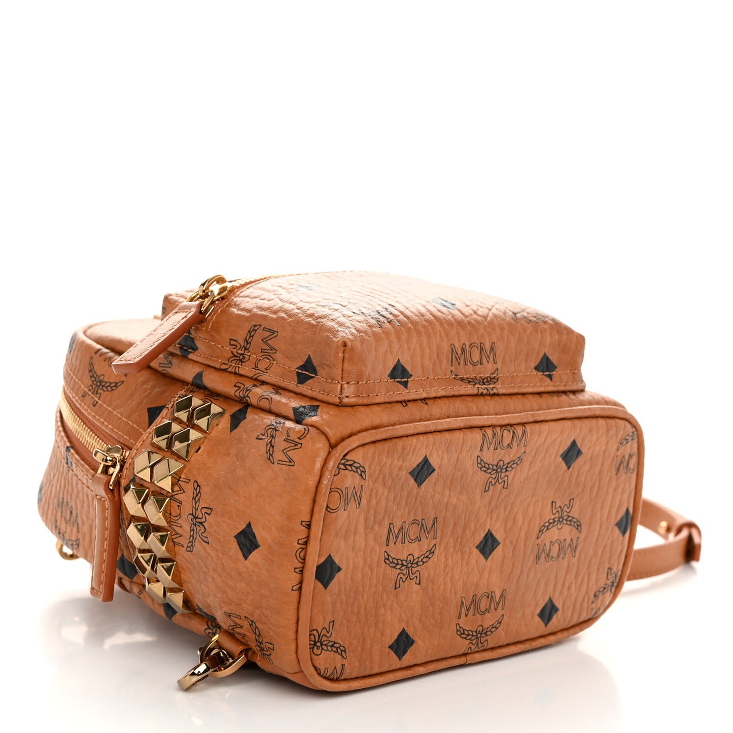 Visetos Side Stud X-Mini Stark Bebe Boo Backpack Cognac