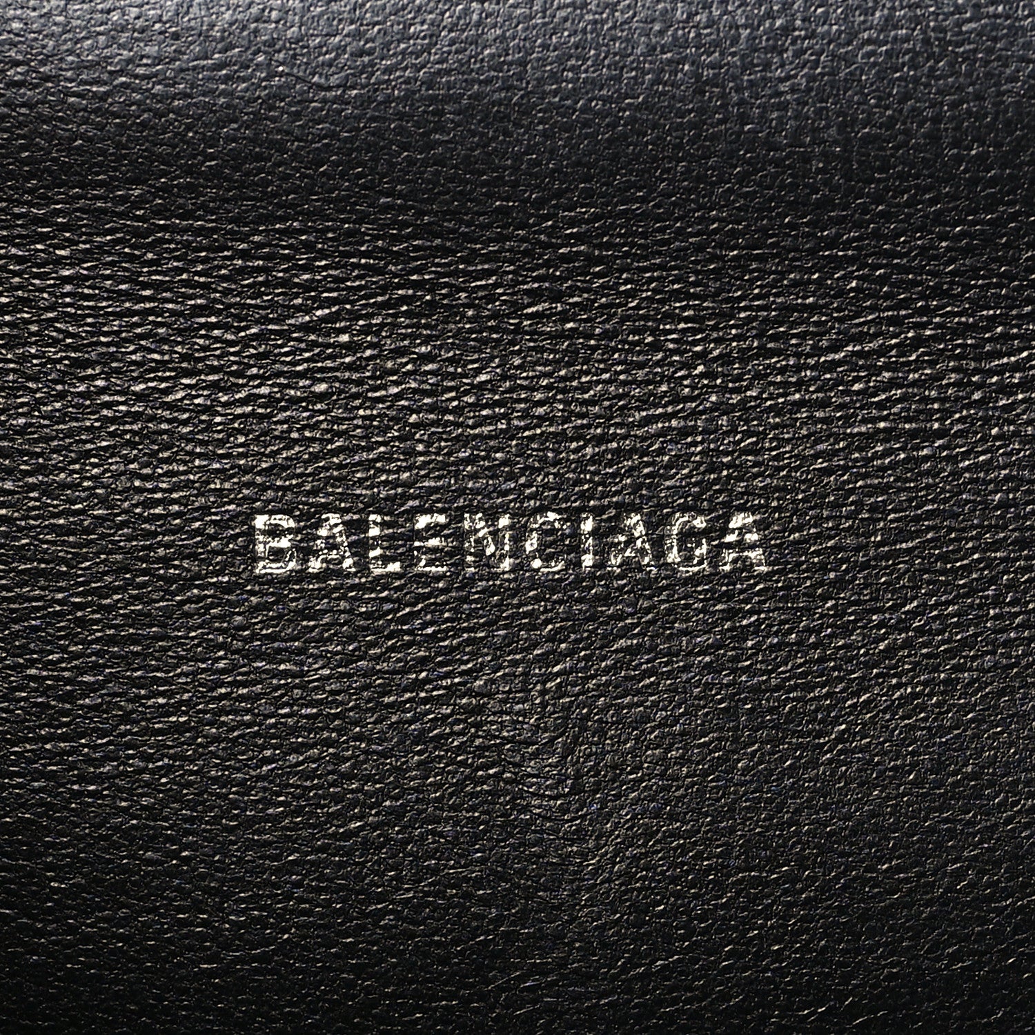 Balenciaga Washed Denim BB Monogram Hourglass Top Handle Bag XS Black 6 of 9