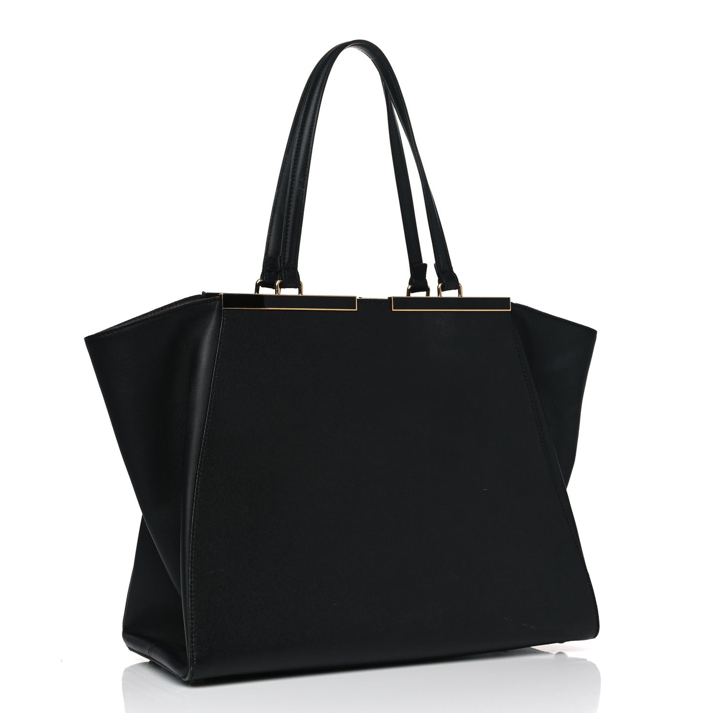 Vitello Elite Large 3Jours Tote Black