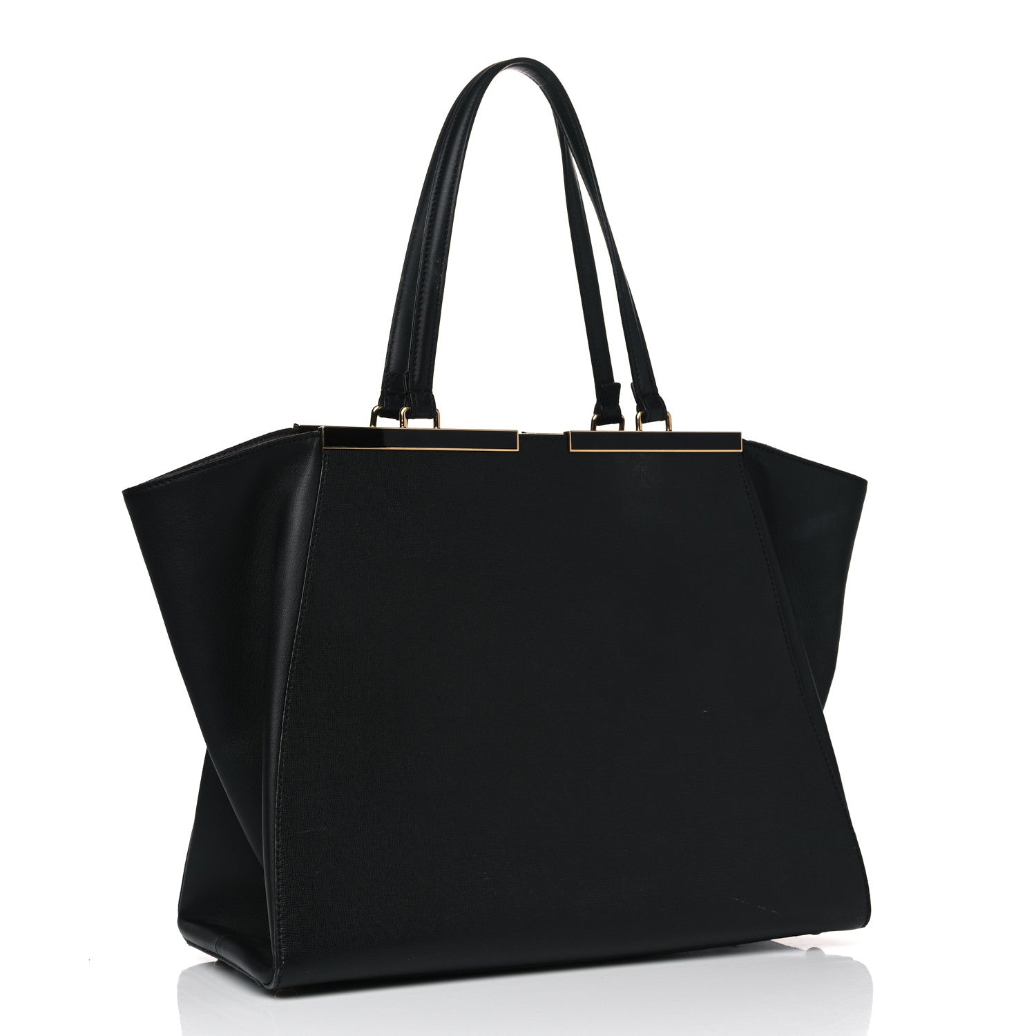 Fendi Vitello Elite Large 3Jours Tote Black 2 of 16