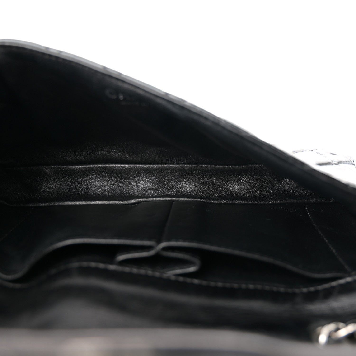 Chanel Patent Quilted Medium Single Flap Black 9 of 14