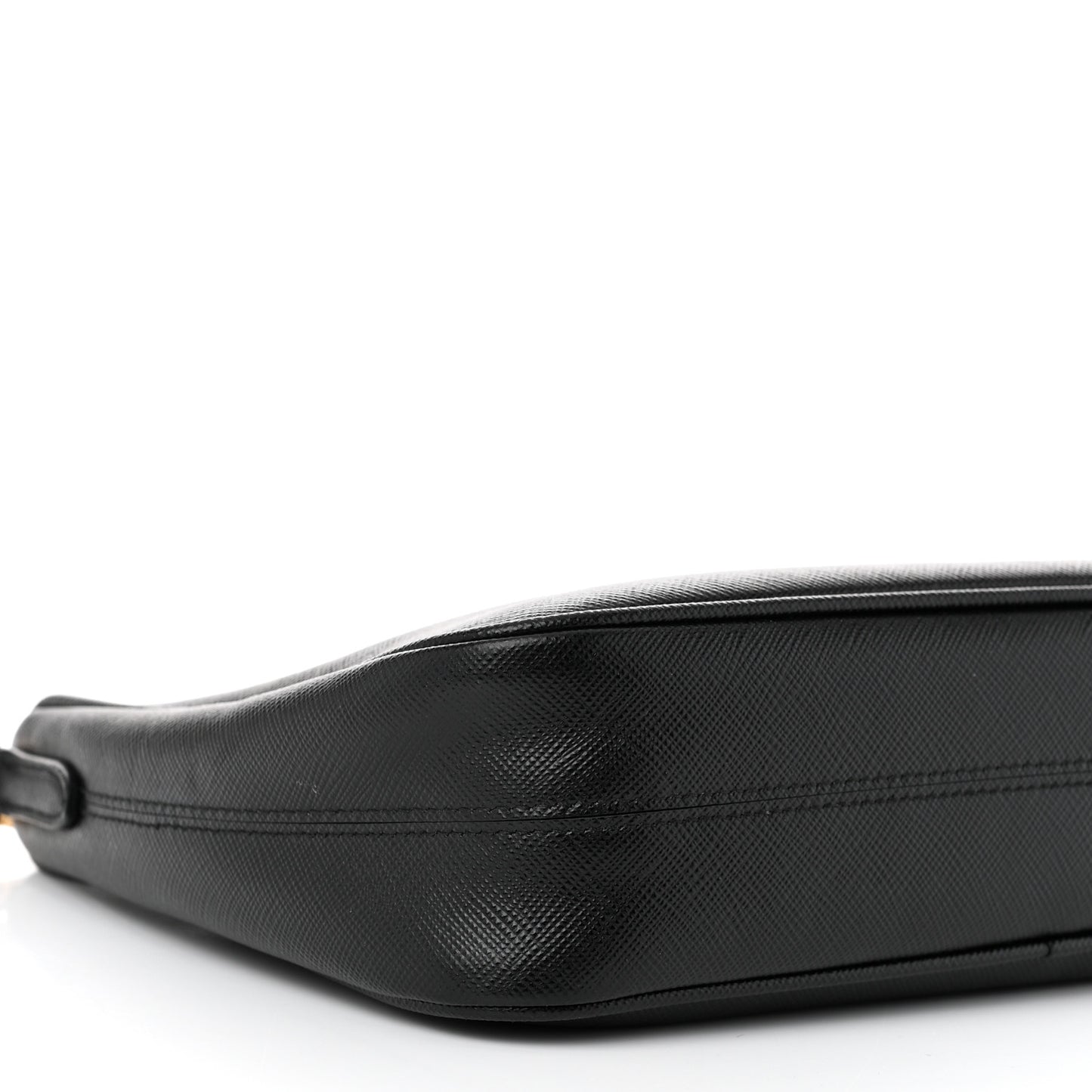 Saffiano Lux Re-Edition 2005 Shoulder Bag Black