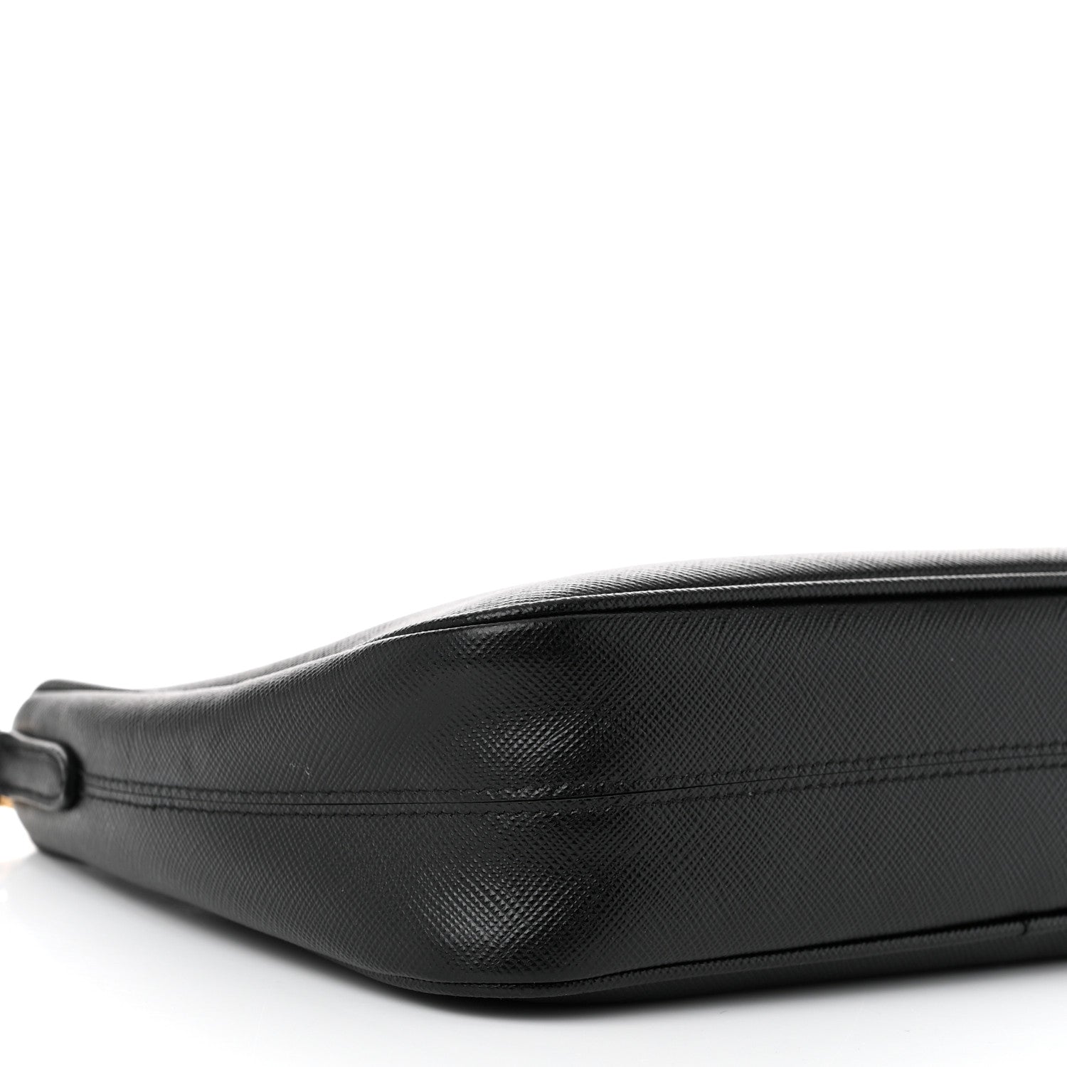 Prada Saffiano Lux Re-Edition 2005 Shoulder Bag Black 10 of 11