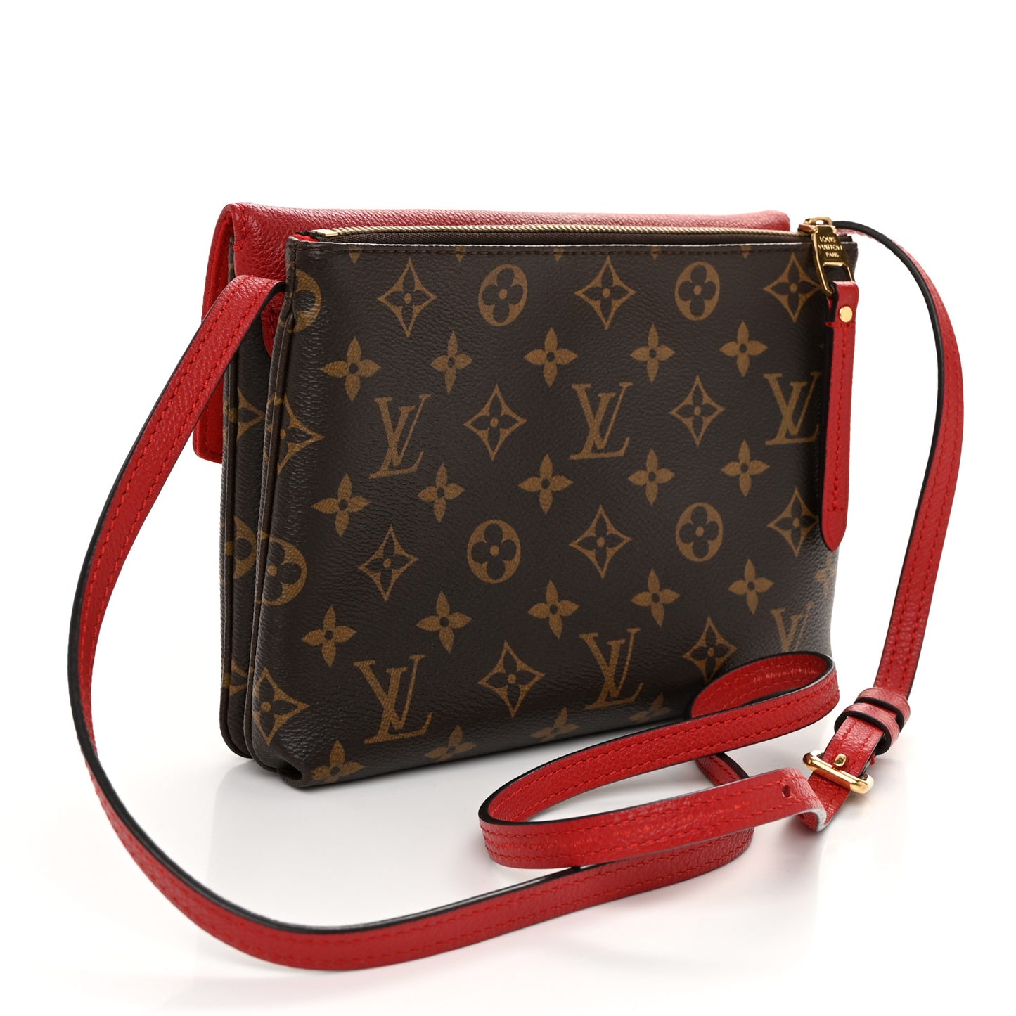 Monogram Twice Pochette Cherry