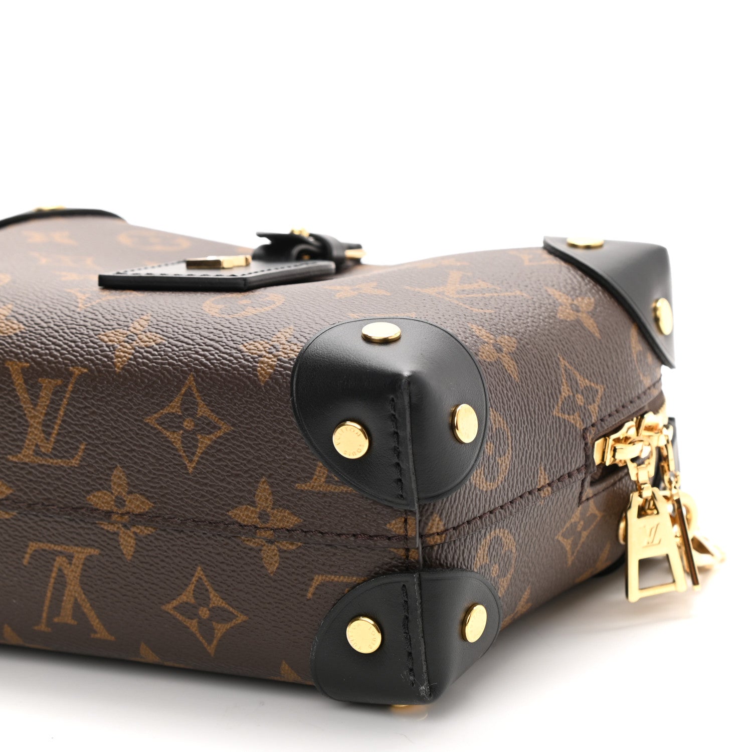 Louis Vuitton Monogram Petite Malle Souple Black 9 of 9