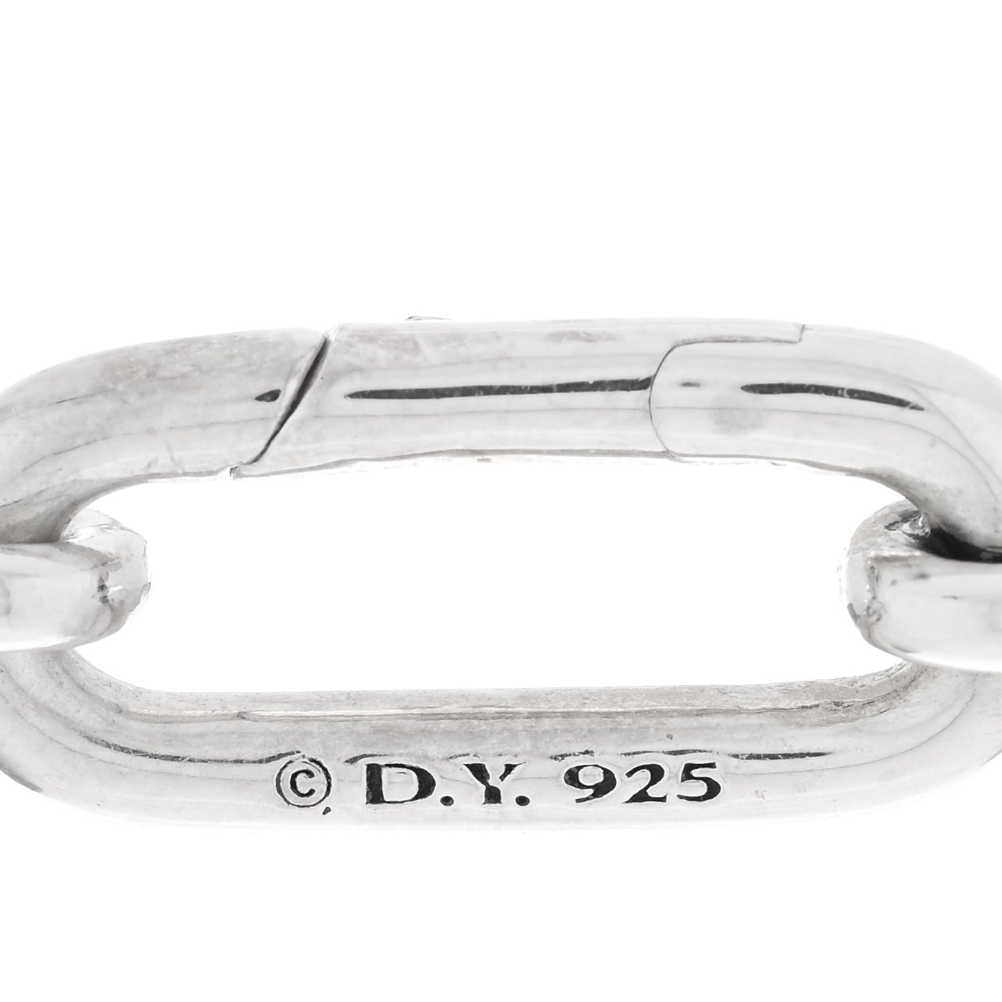 Sterling Silver Diamond Small Lexington Chain Necklace