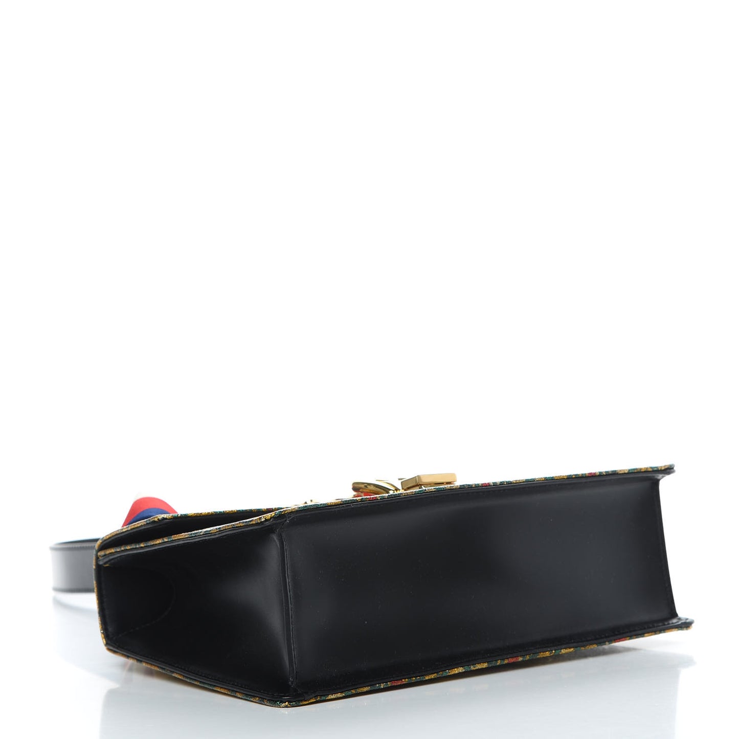 Iridescent Brocade Small Sylvie Shoulder Bag Gold