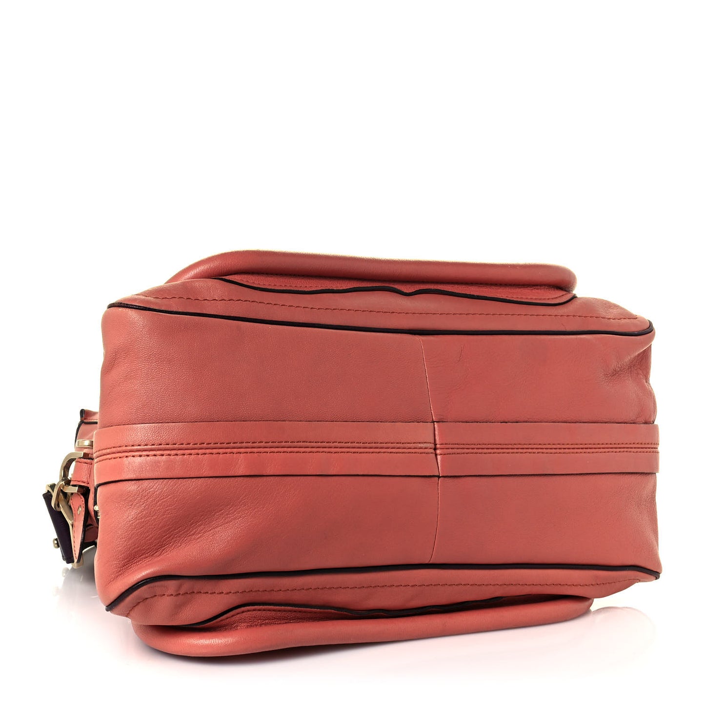 Calfskin Medium Military Paraty Peach Pink