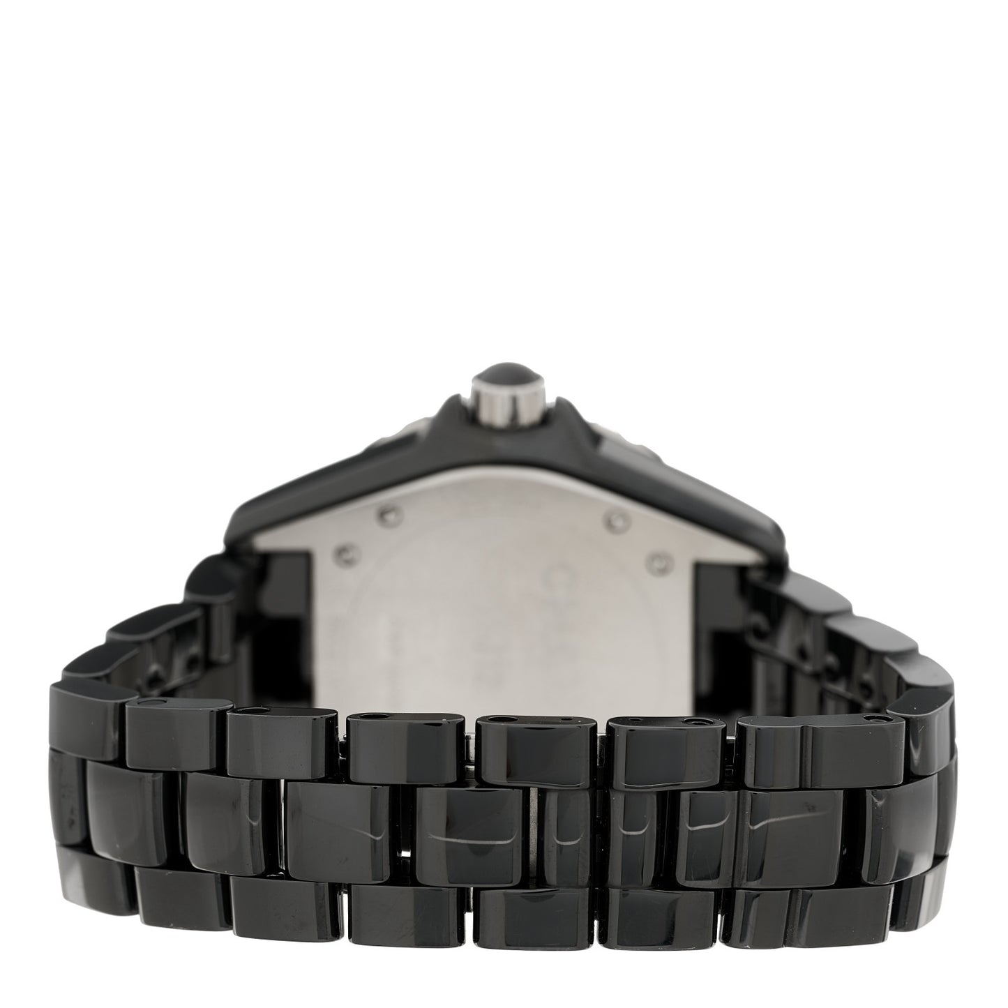 Stainless Steel Ceramic 38mm J12 Phantom Automatic Watch Black