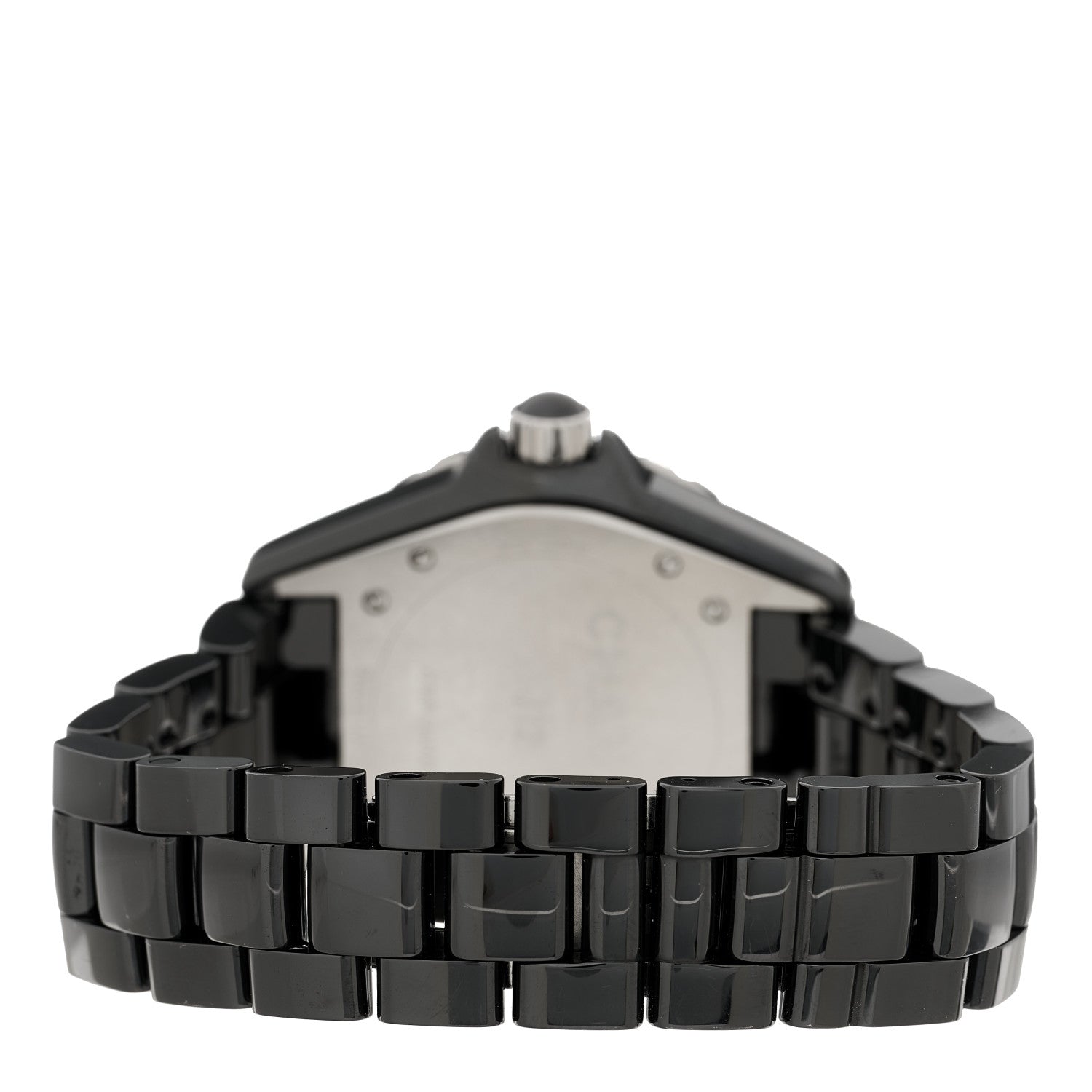 Chanel Stainless Steel Ceramic 38mm J12 Phantom Automatic Watch Black 3 of 5