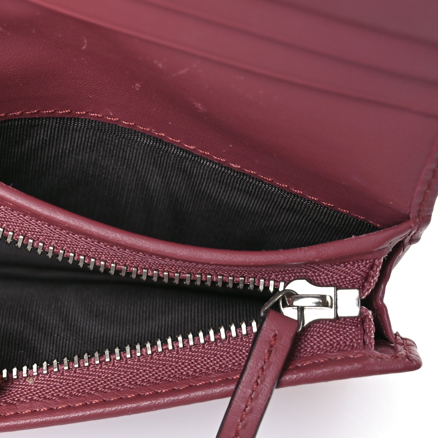 Gucci GG Supreme Monogram Blooms Card Case Beige Multicolor Dry Rose 5 of 8