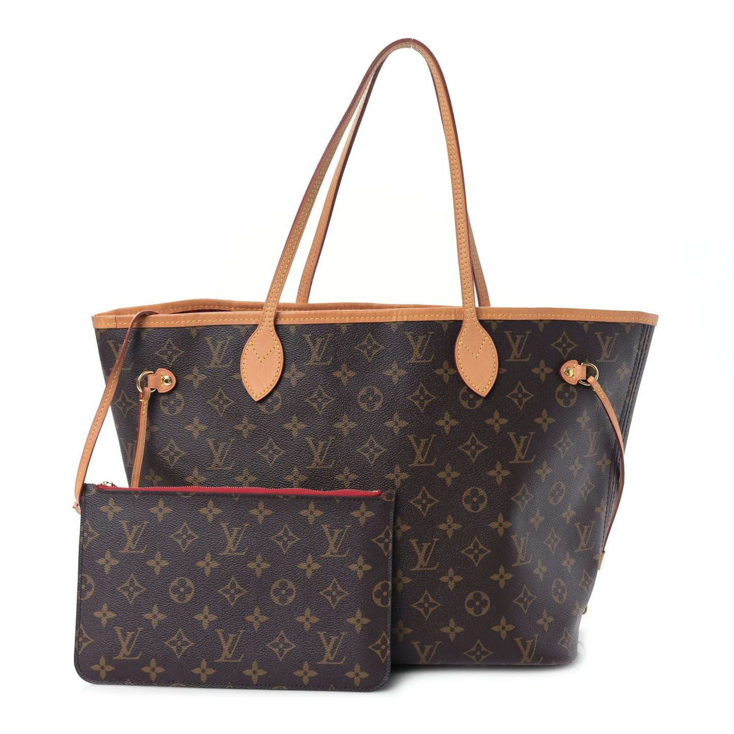Monogram Neo Neverfull MM Cherry