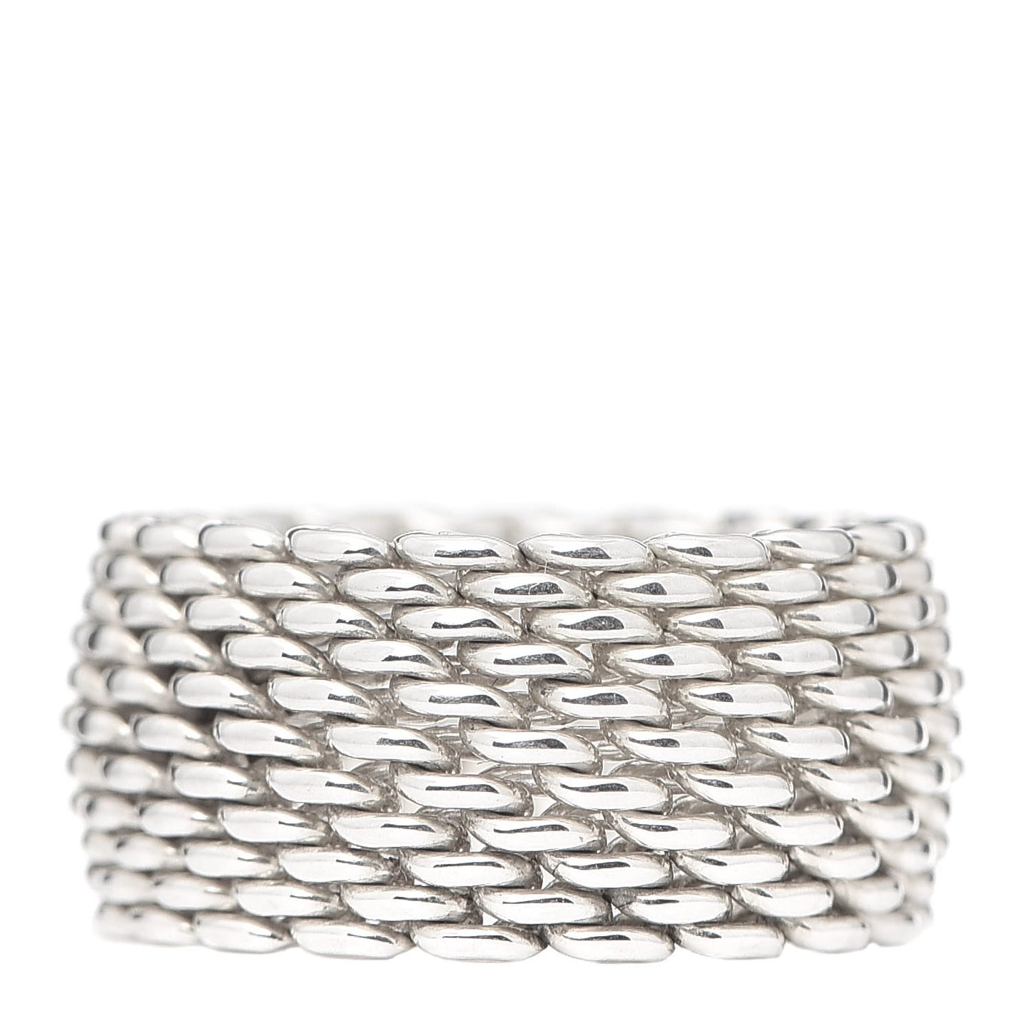 Sterling Silver Somerset Mesh Ring 49 4.75