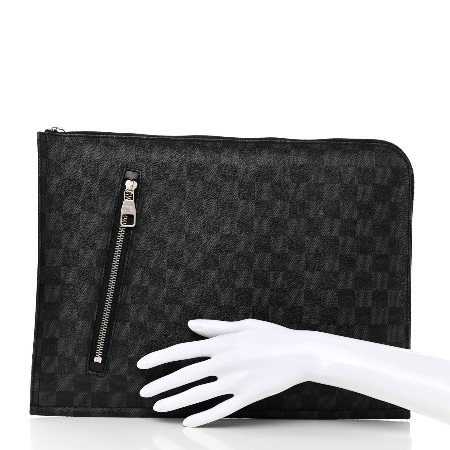 Damier Graphite Poche Documents Holder