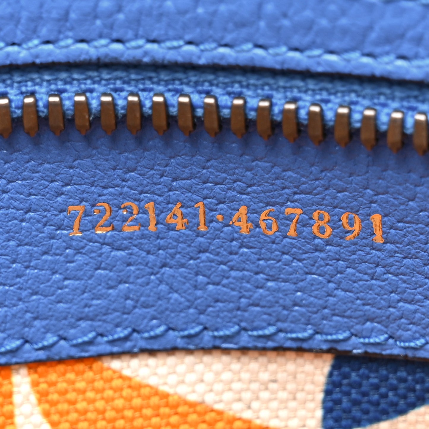 X ADIDAS Textured Dollar Calfskin Belt Bag Blue