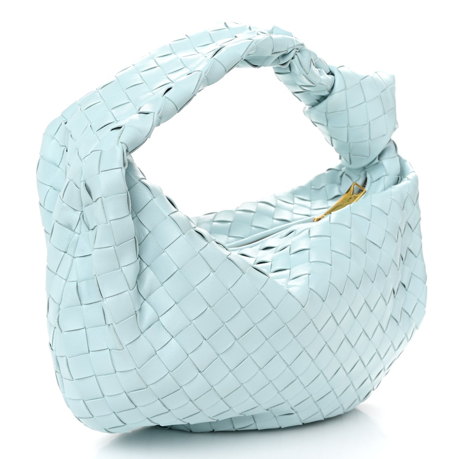 Bottega Veneta Nappa Intrecciato Teen Jodie Hobo Teal Washed 3 of 10