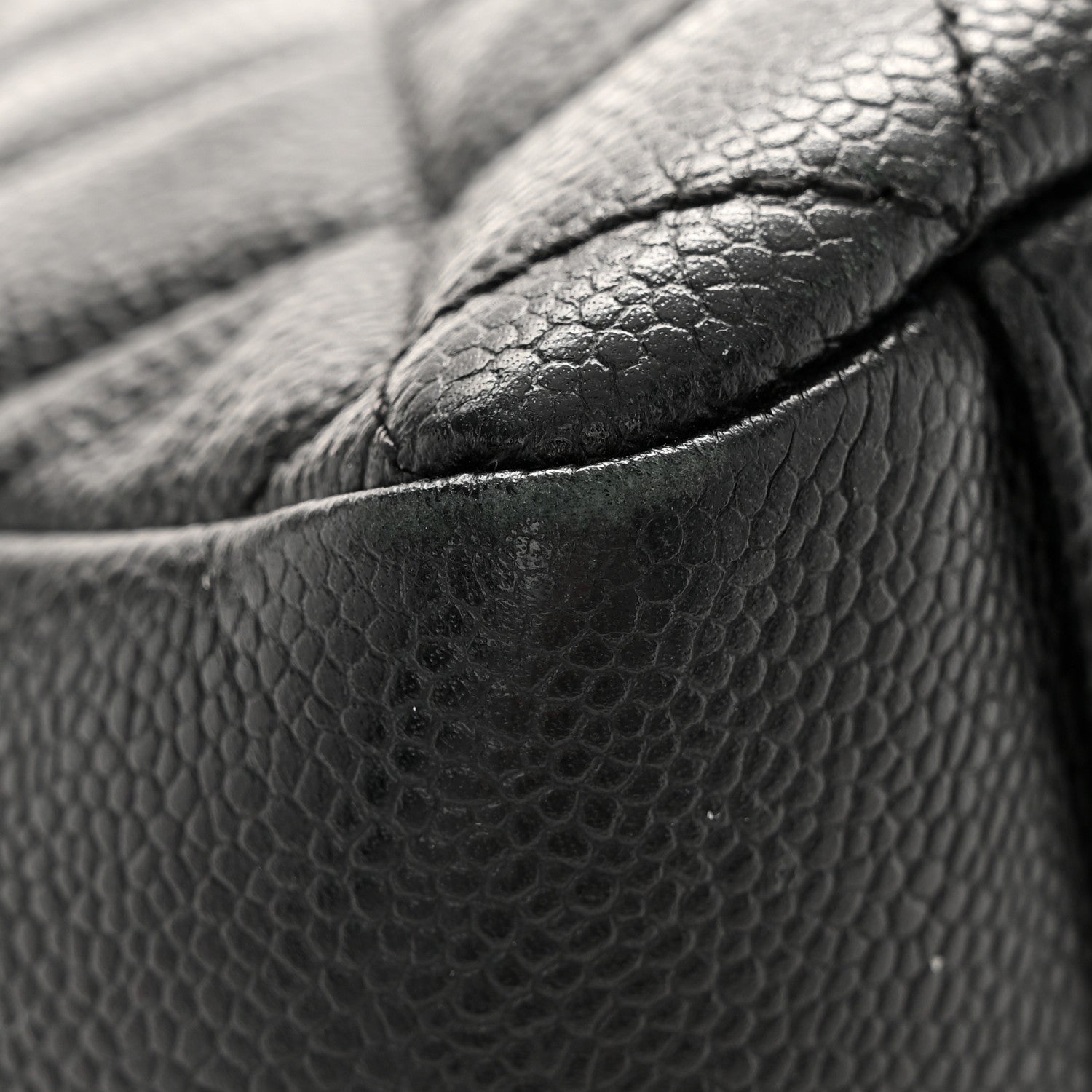 Chanel Caviar Quilted Grand Shopping Tote GST Black 11 of 11