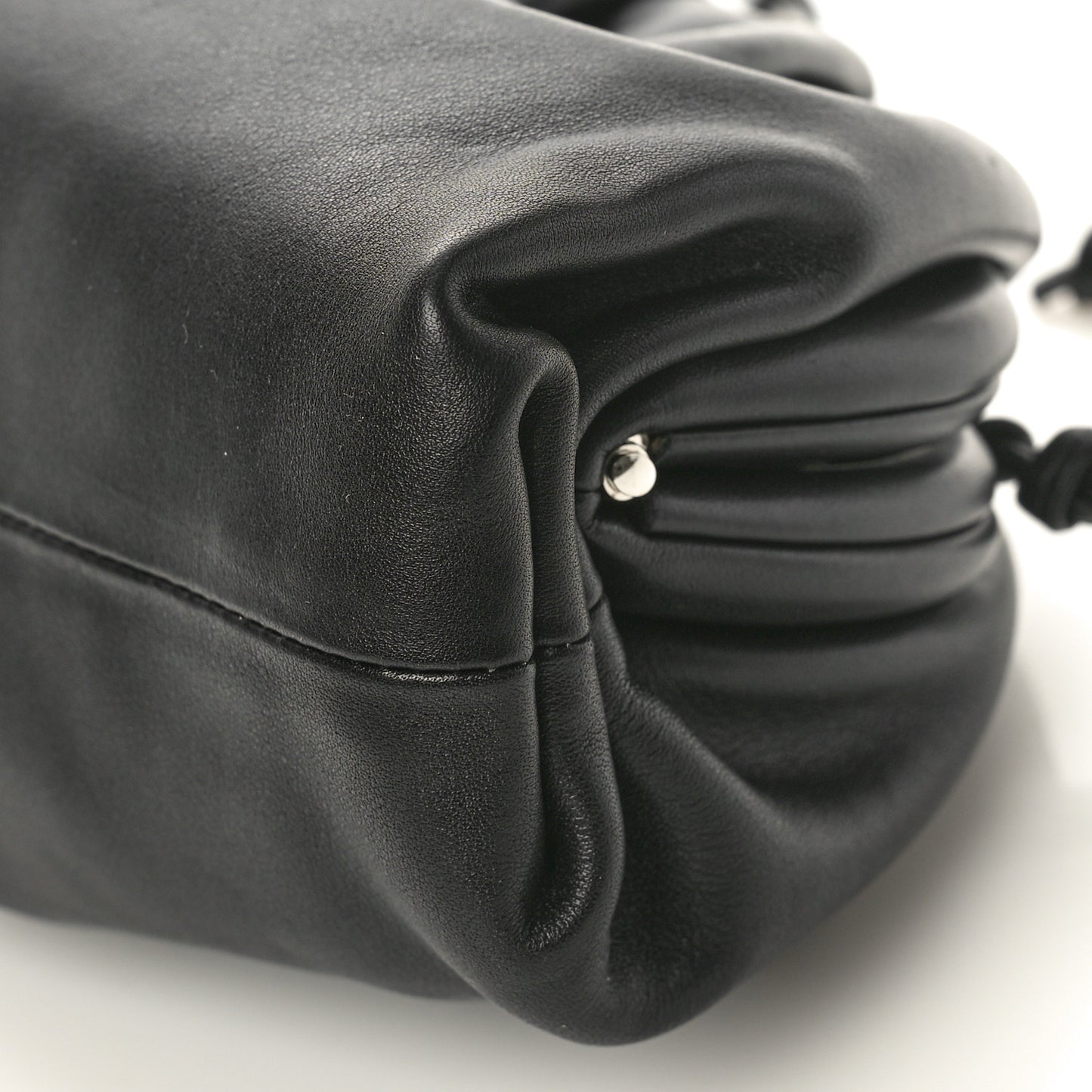 Butter Calfskin The Mini Pouch Black