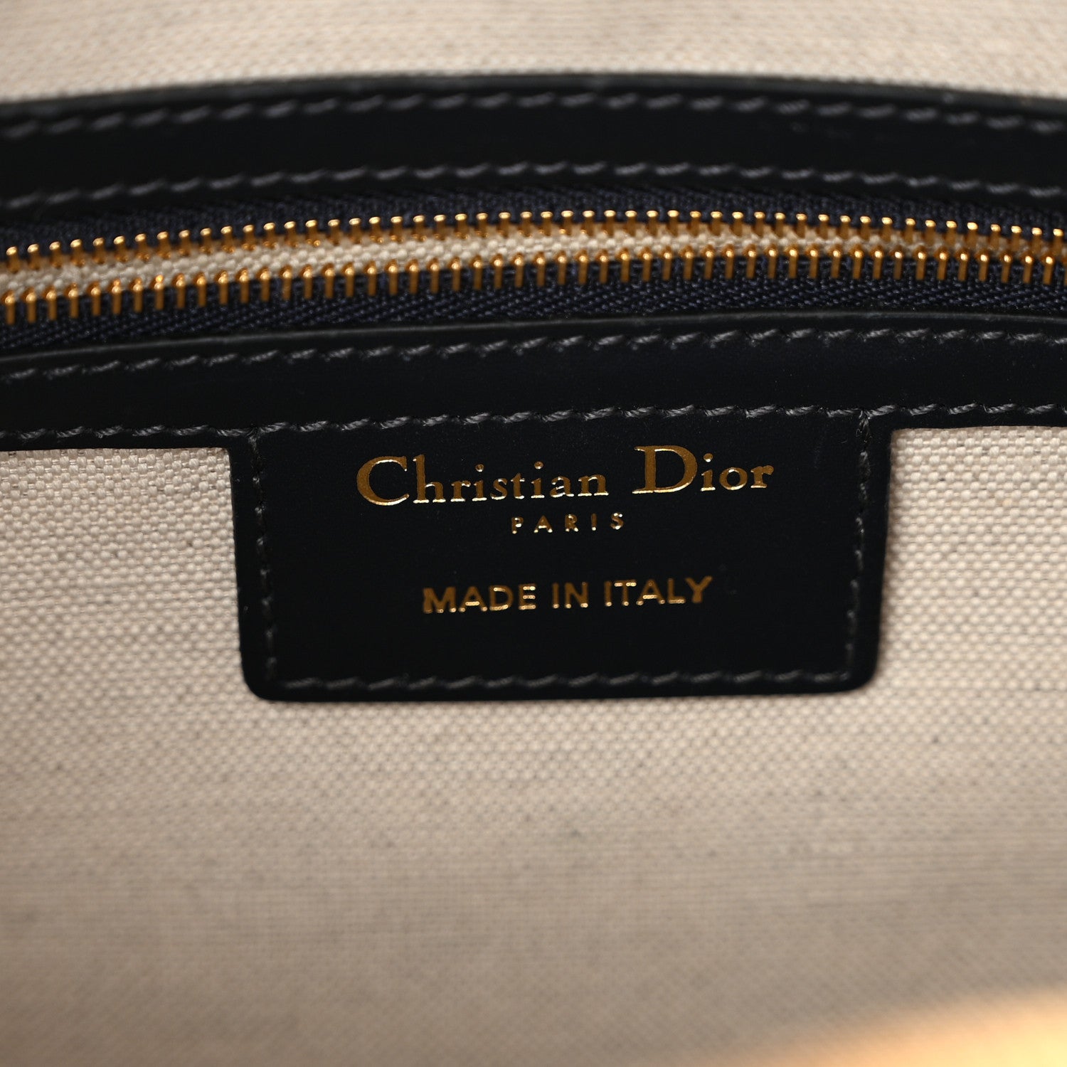 Christian Dior Oblique Large D-Vibe Bowling Bag Navy 7 of 9