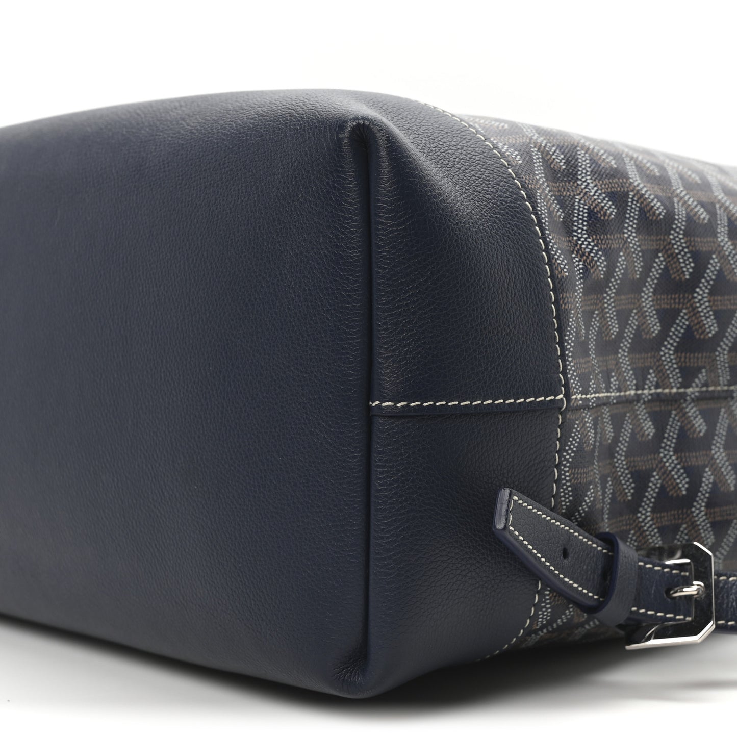 Goyardine Calfskin Cisalpin Backpack Navy