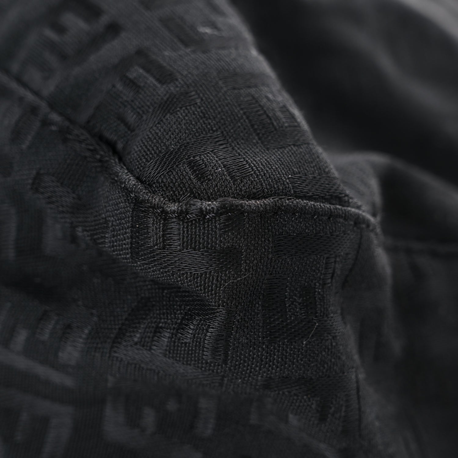 Fendi Zucchino Mini Pochette Black 7 of 15