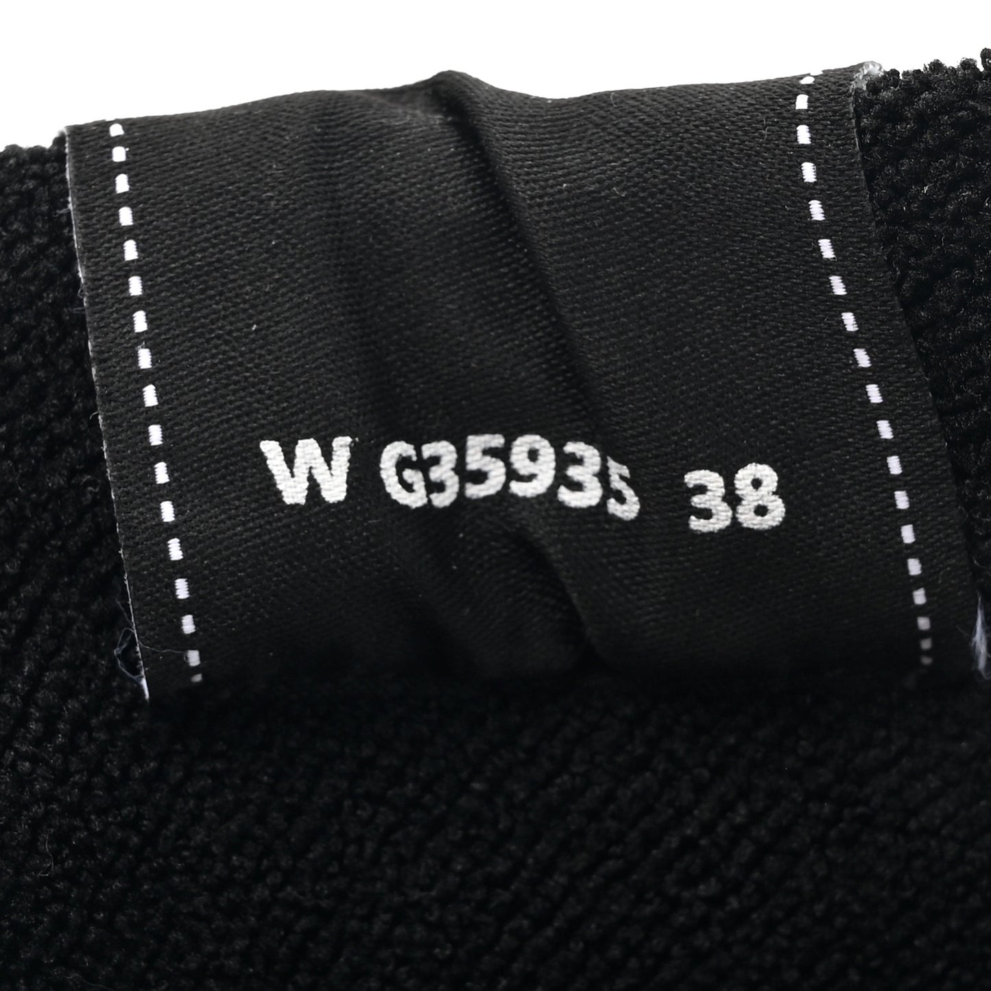 Calfskin Womens Logo High Top Sneakers 38 Black White