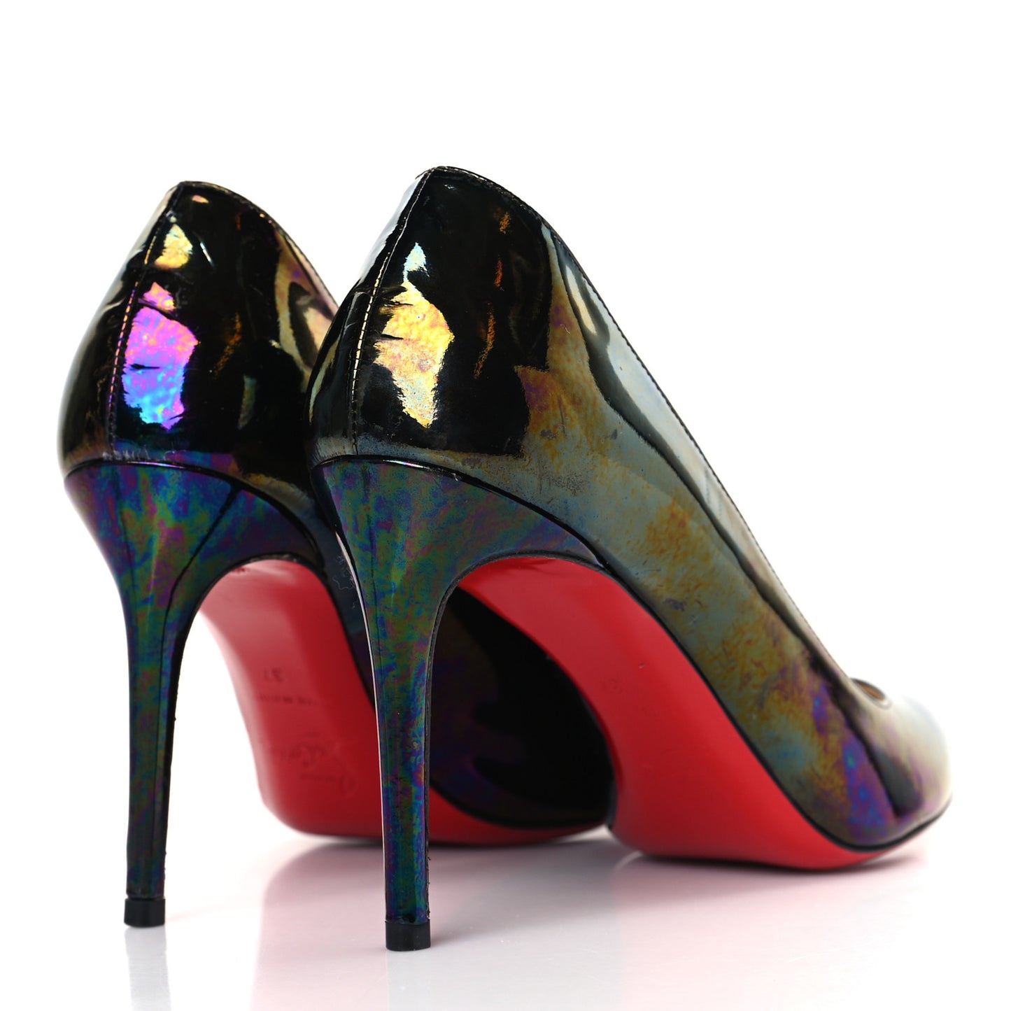 Patent Pigalle Follies 100 Pumps 37 Stellar Black